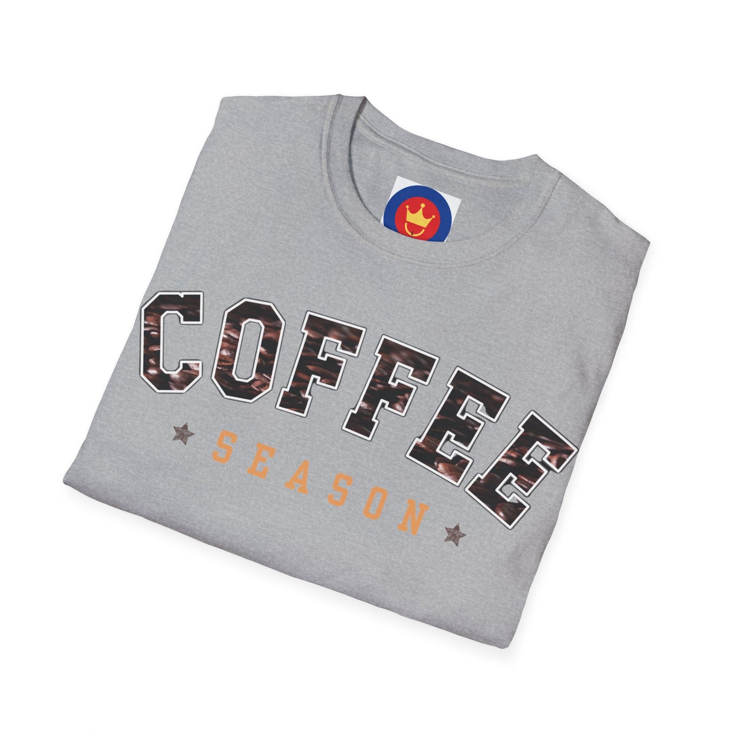 Unisex Coffee Season Graphic Tee, Coffee Graphic T-Shirt, Retro Coffee Tee, Trendy Graphic Shirt, Coffee Lover Gift, Foodie Gift