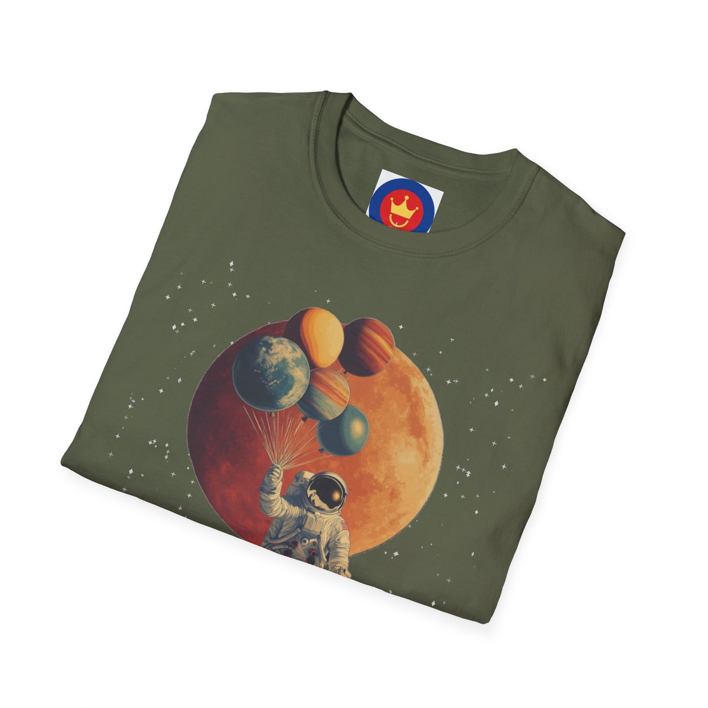 Astronaut Unisex Space Graphic T-shirt | Funny Cosmic Planets Apparel