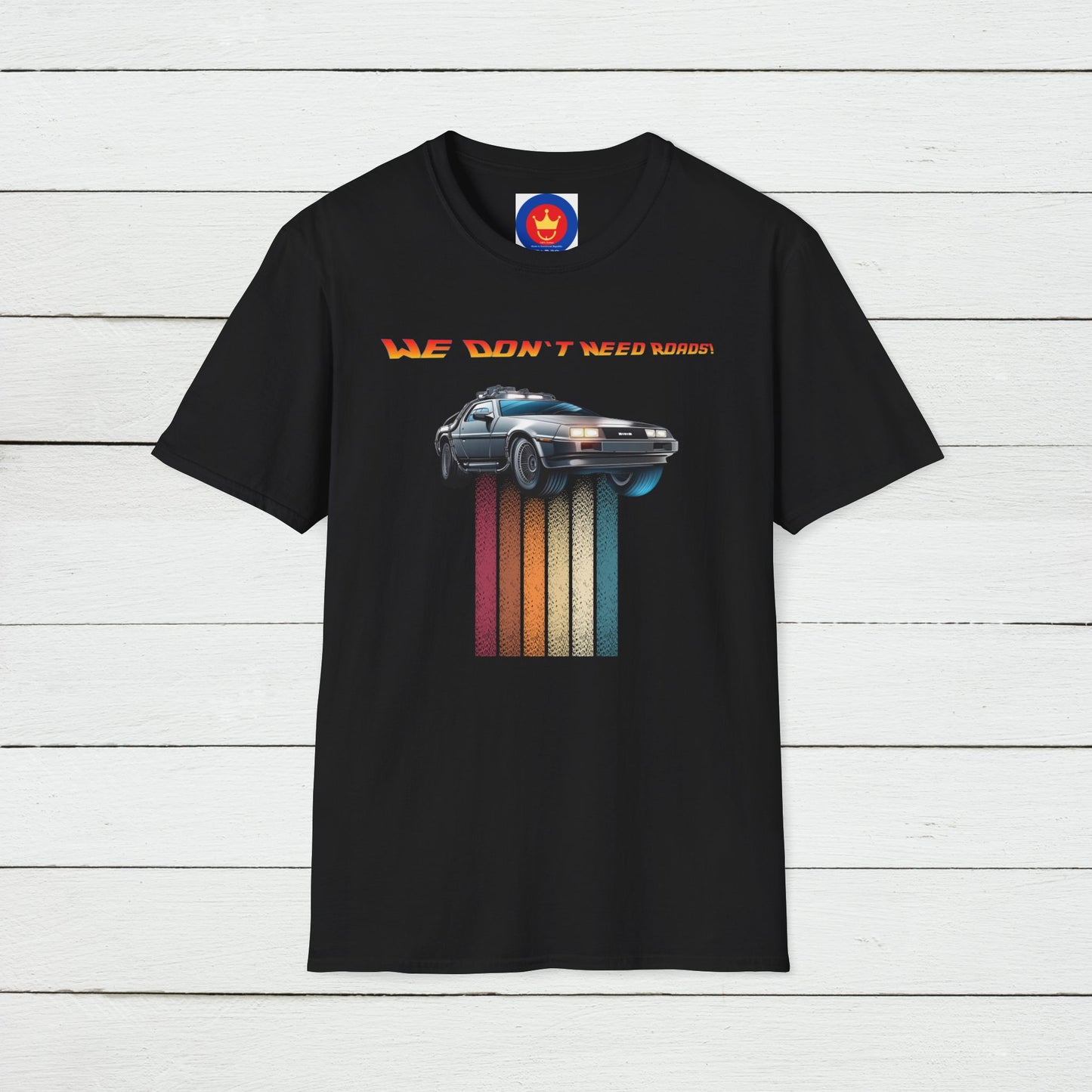 Back to the Future DeLorean Inspired Unisex T-Shirt | 80s Movie Design Shirt