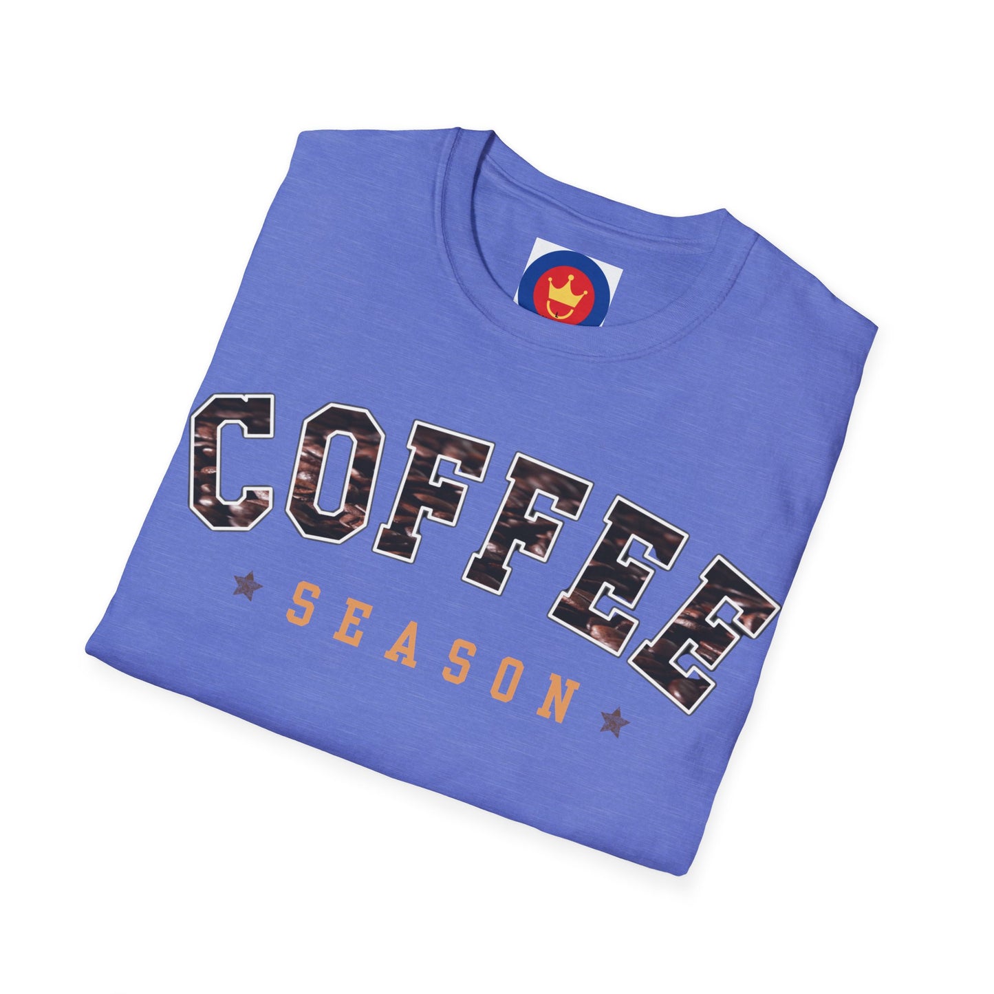 Unisex Coffee Season Graphic Tee, Coffee Graphic T-Shirt, Retro Coffee Tee, Trendy Graphic Shirt, Coffee Lover Gift, Foodie Gift