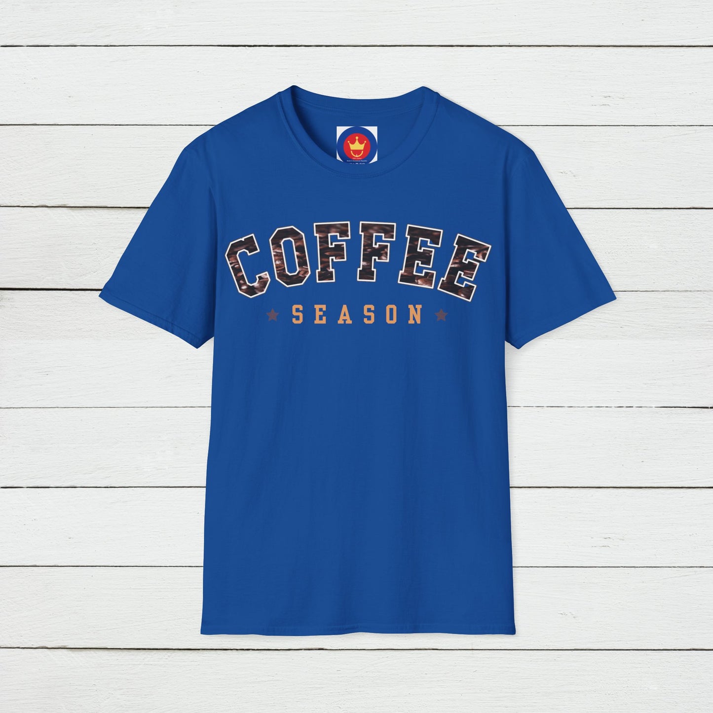 Unisex Coffee Season Graphic Tee, Coffee Graphic T-Shirt, Retro Coffee Tee, Trendy Graphic Shirt, Coffee Lover Gift, Foodie Gift