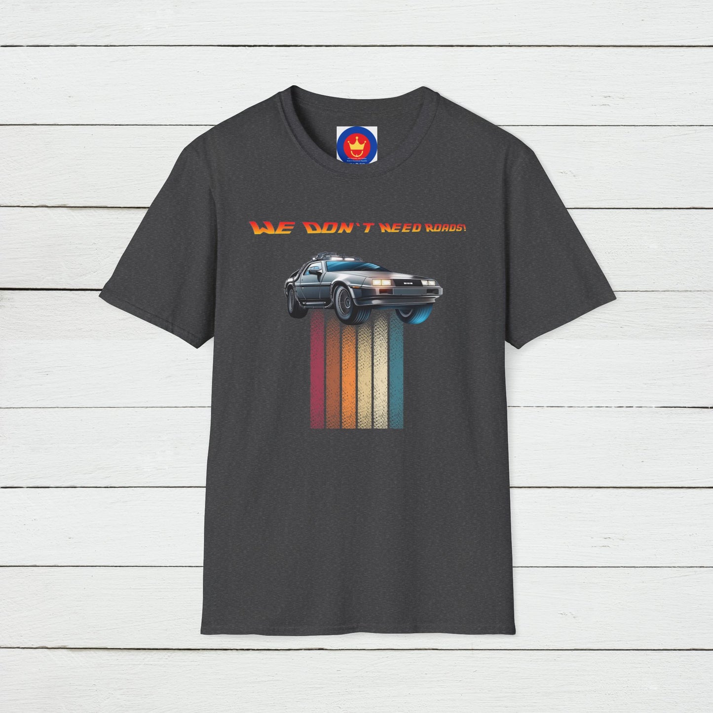 Back to the Future DeLorean Inspired Unisex T-Shirt | 80s Movie Design Shirt