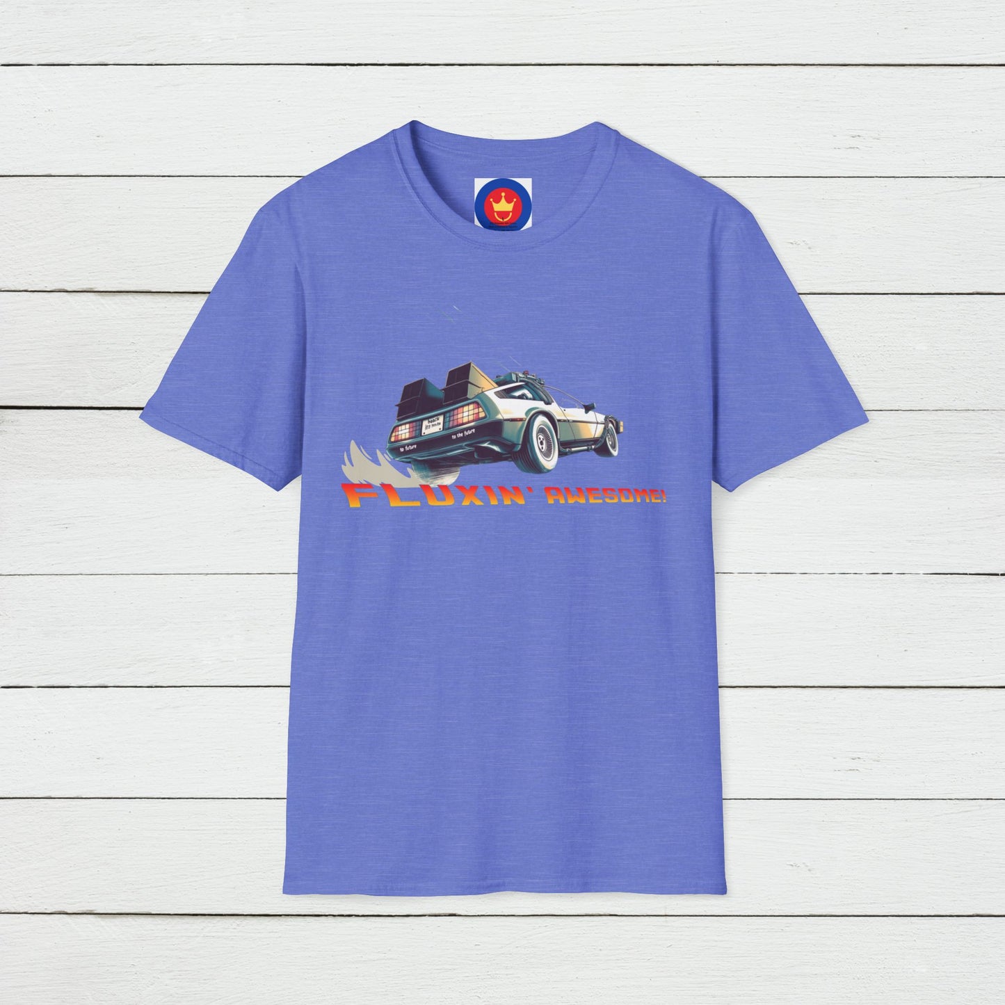 Back to the Future DeLorean Inspired Unisex T-Shirt | 80s Movie Design Shirt