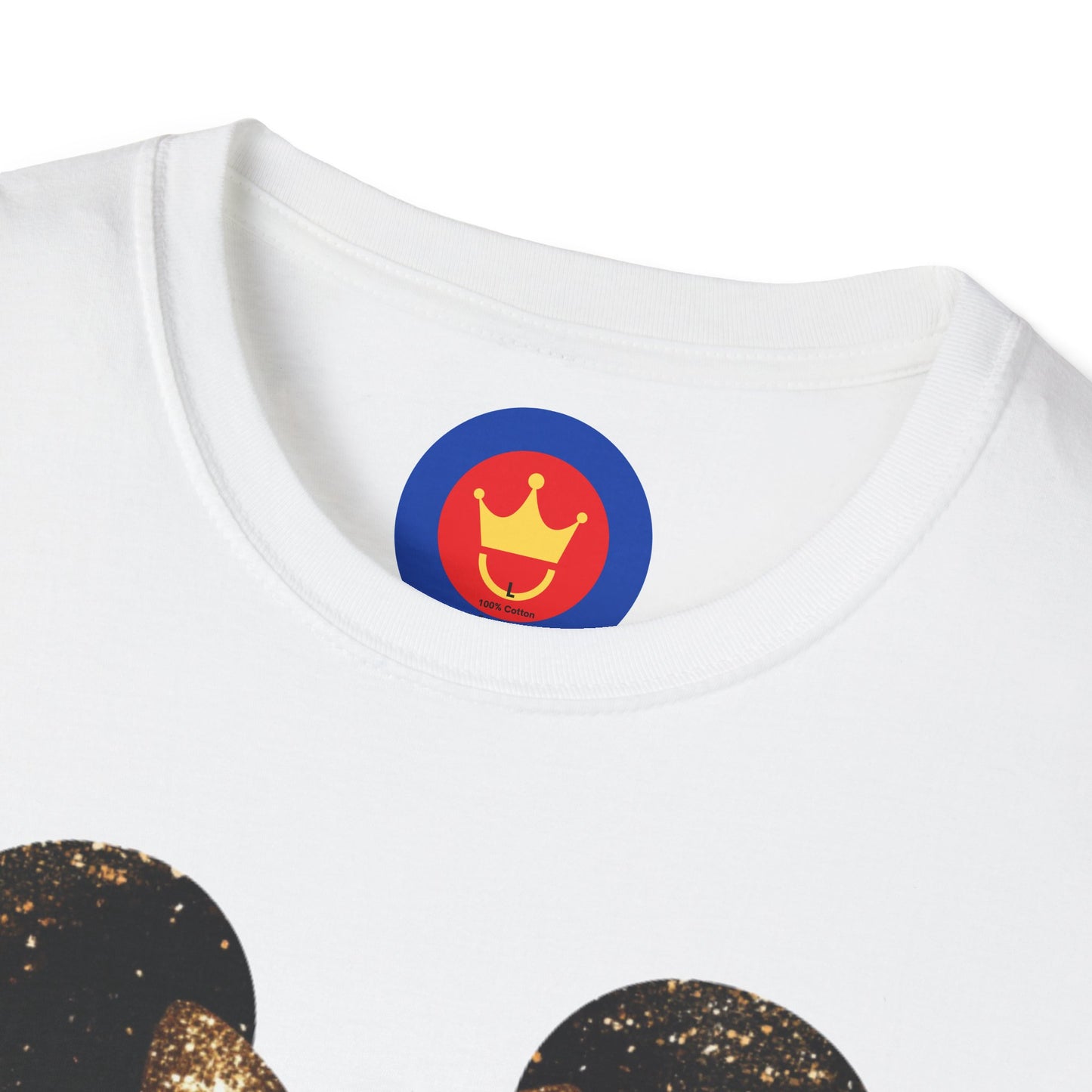 Disney Inspired Unisex T-Shirt | Glitter Gold Minnie Shirt