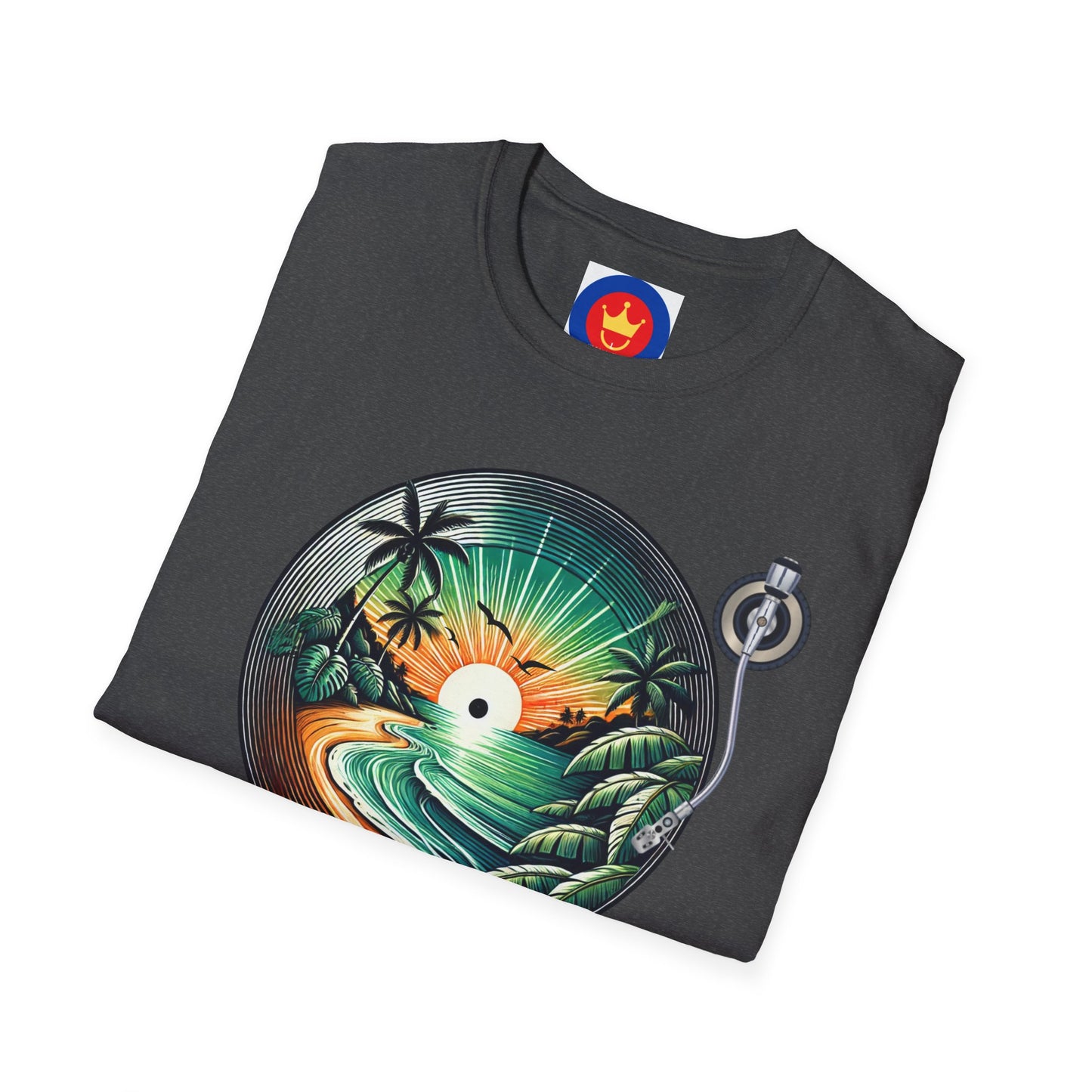 Beach Vinyl Unisex T-Shirt | Beach Bum Fashion Apparel