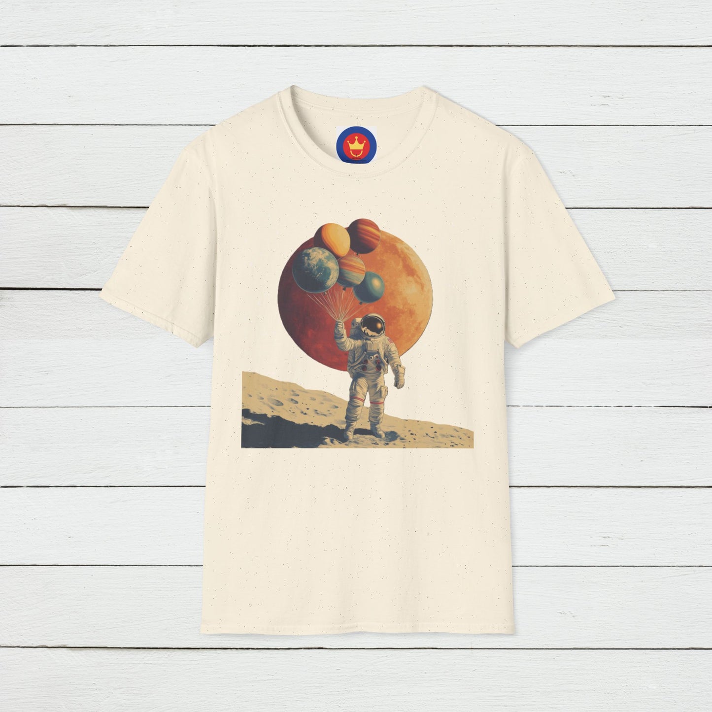 Astronaut Unisex Space Graphic T-shirt | Funny Cosmic Planets Apparel