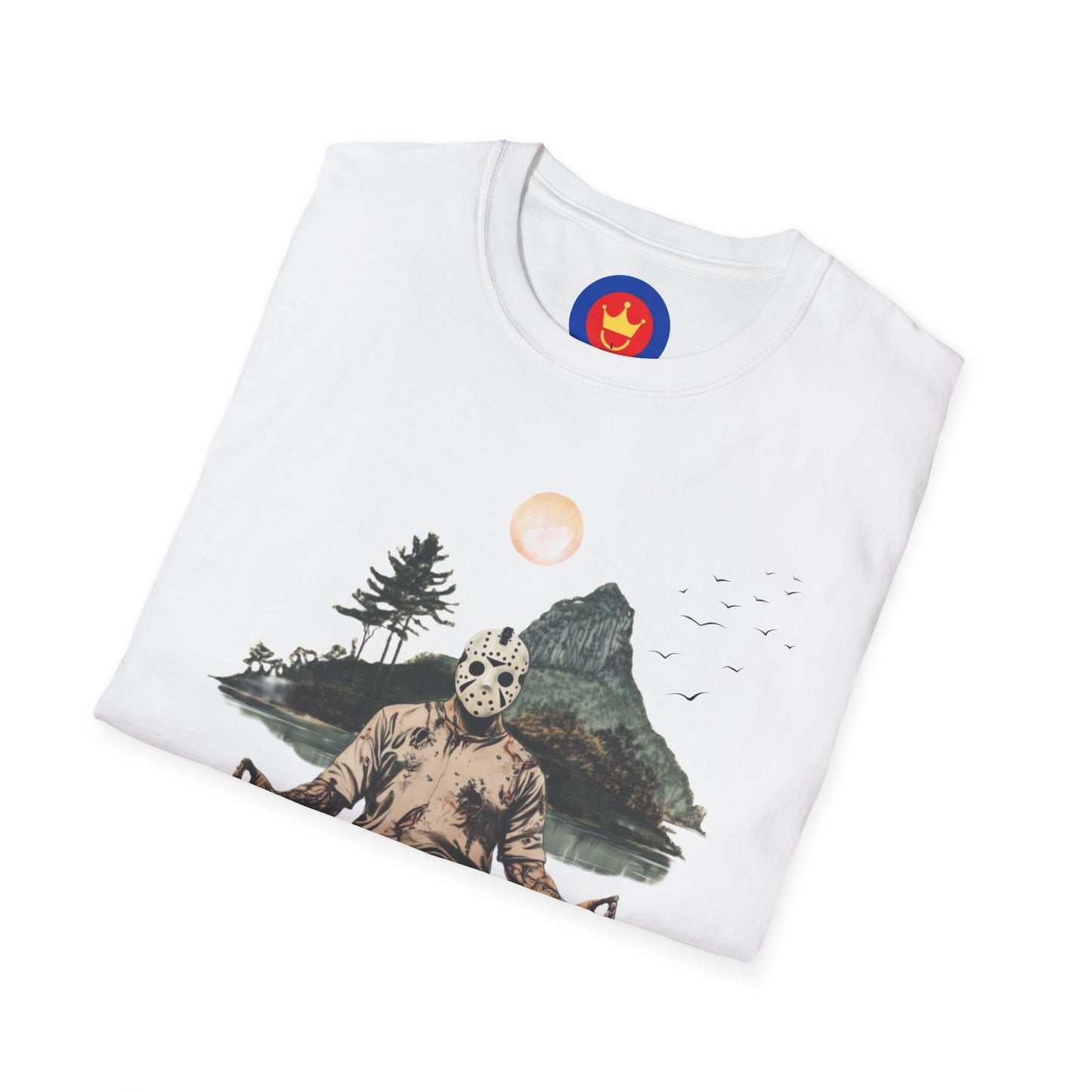 Friday the 13th Jason Vorhees Zen Unisex T-Shirt | Meditation Tee