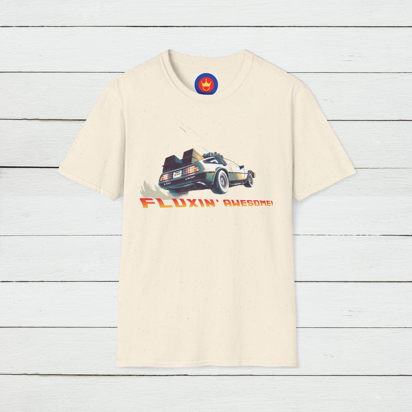 Back to the Future DeLorean Inspired Unisex T-Shirt | 80s Movie Design Shirt
