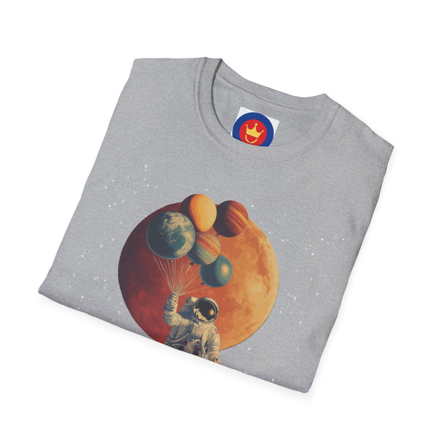 Astronaut Unisex Space Graphic T-shirt | Funny Cosmic Planets Apparel