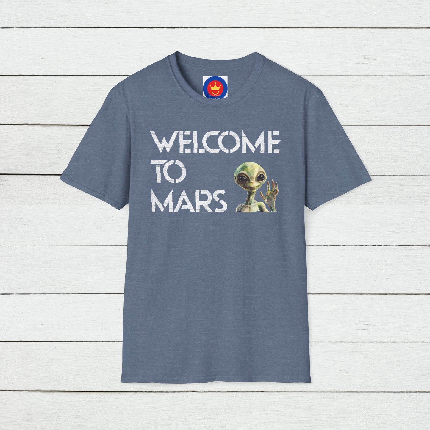 Welcome to Mars Shirt Unisex T-Shirt | Elon Musk Occupy Mars Shirt