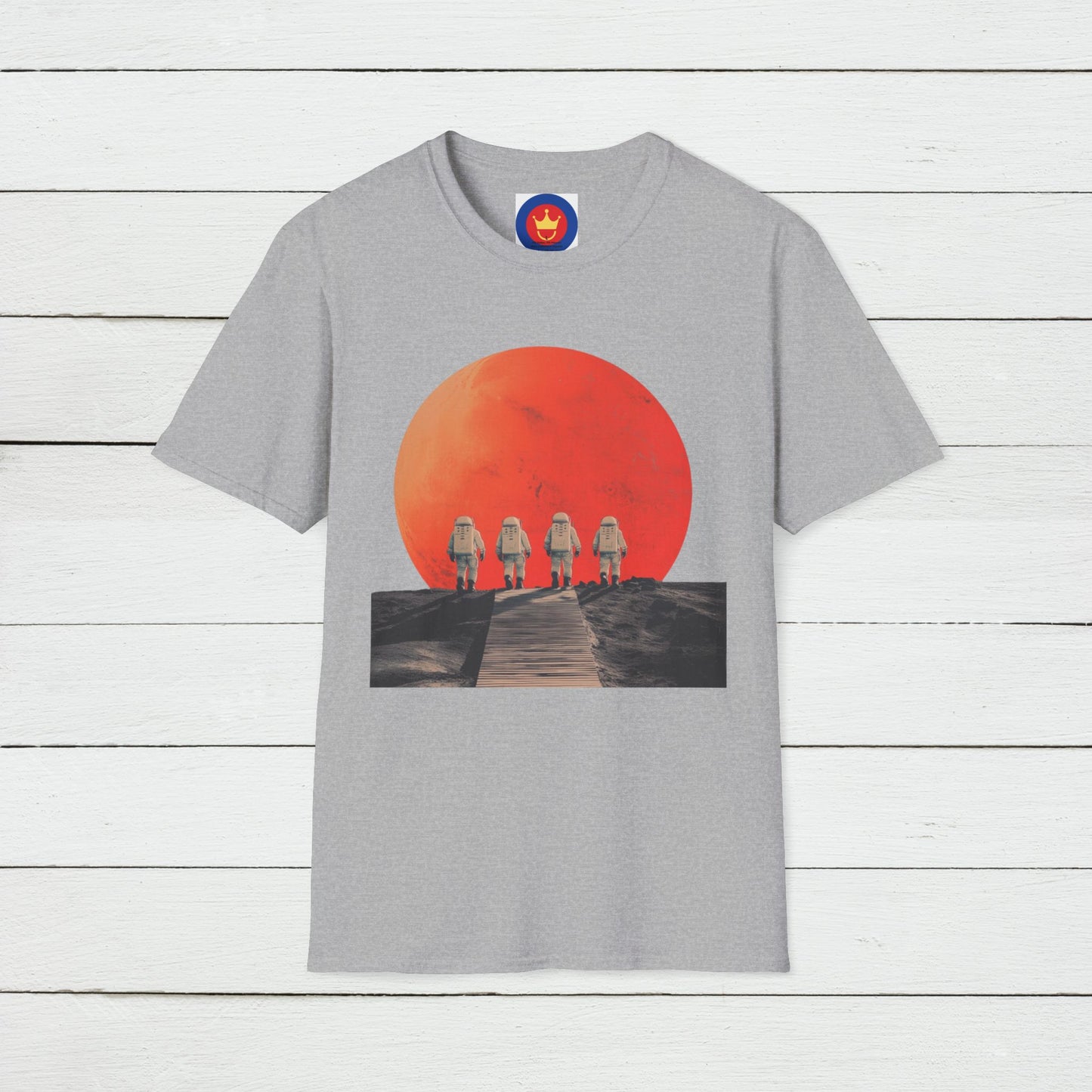 Astronaut unisex T-Shirt | Outer Space Design | Retro Sci-Fi Space Shirt