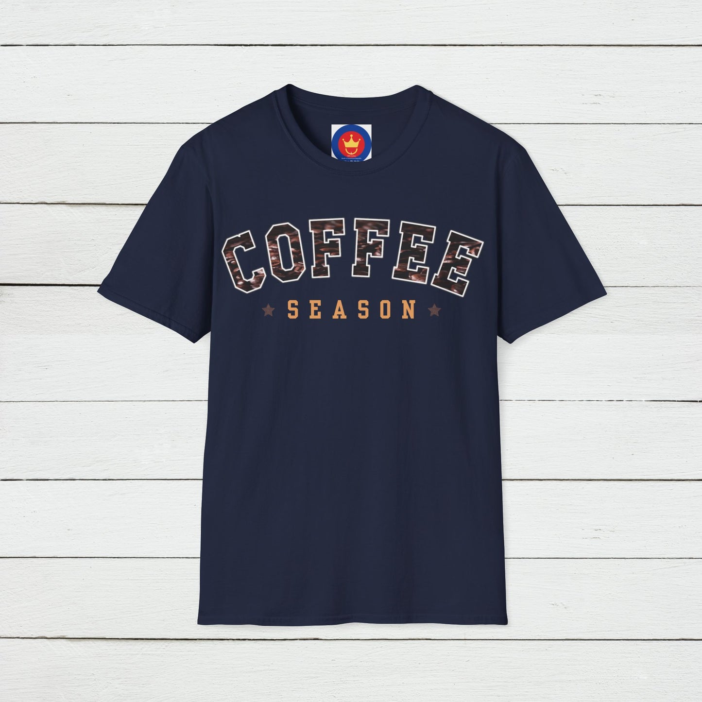 Unisex Coffee Season Graphic Tee, Coffee Graphic T-Shirt, Retro Coffee Tee, Trendy Graphic Shirt, Coffee Lover Gift, Foodie Gift