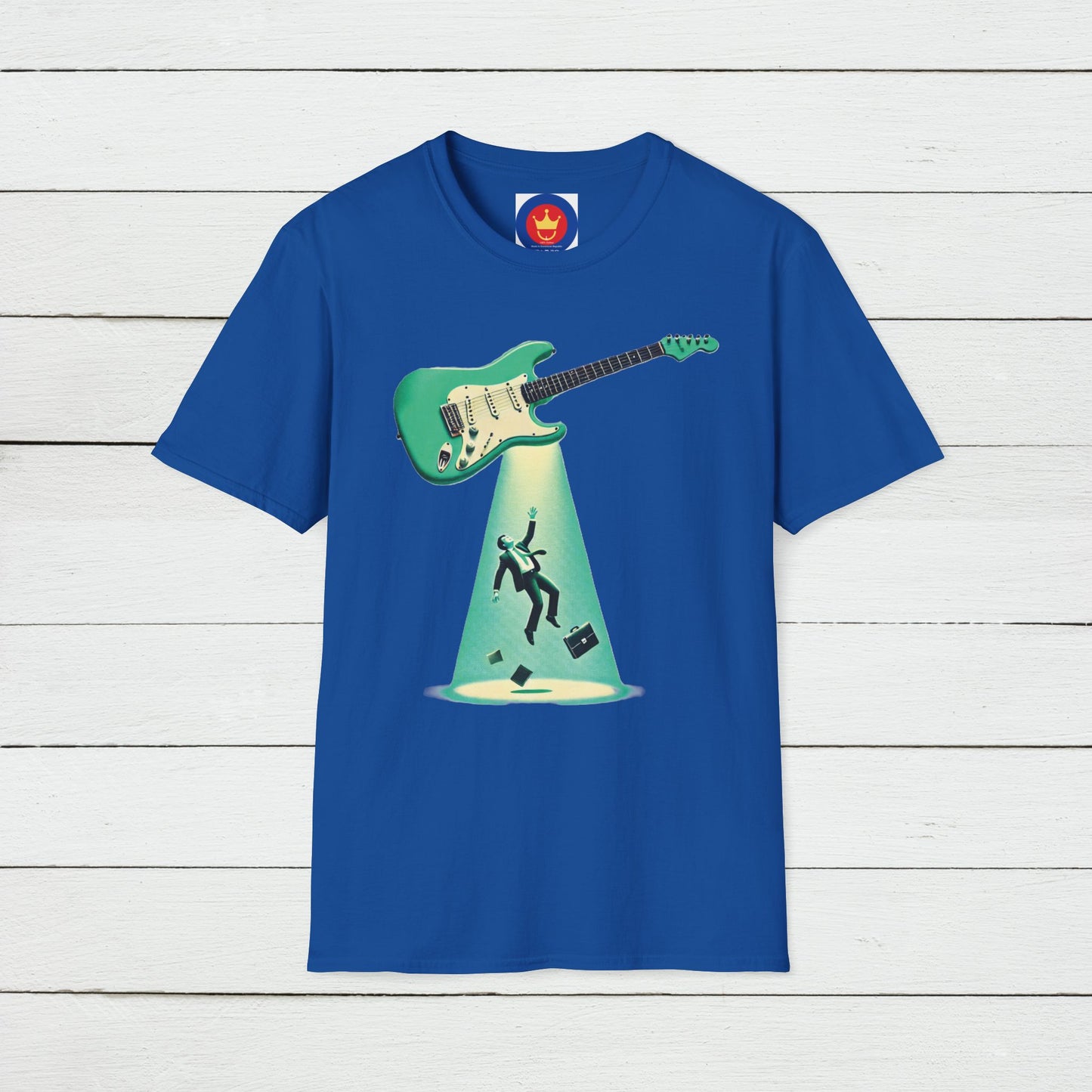Guitar Abduction T-Shirt | Guitar Player Gift | Unisex Band Shirt