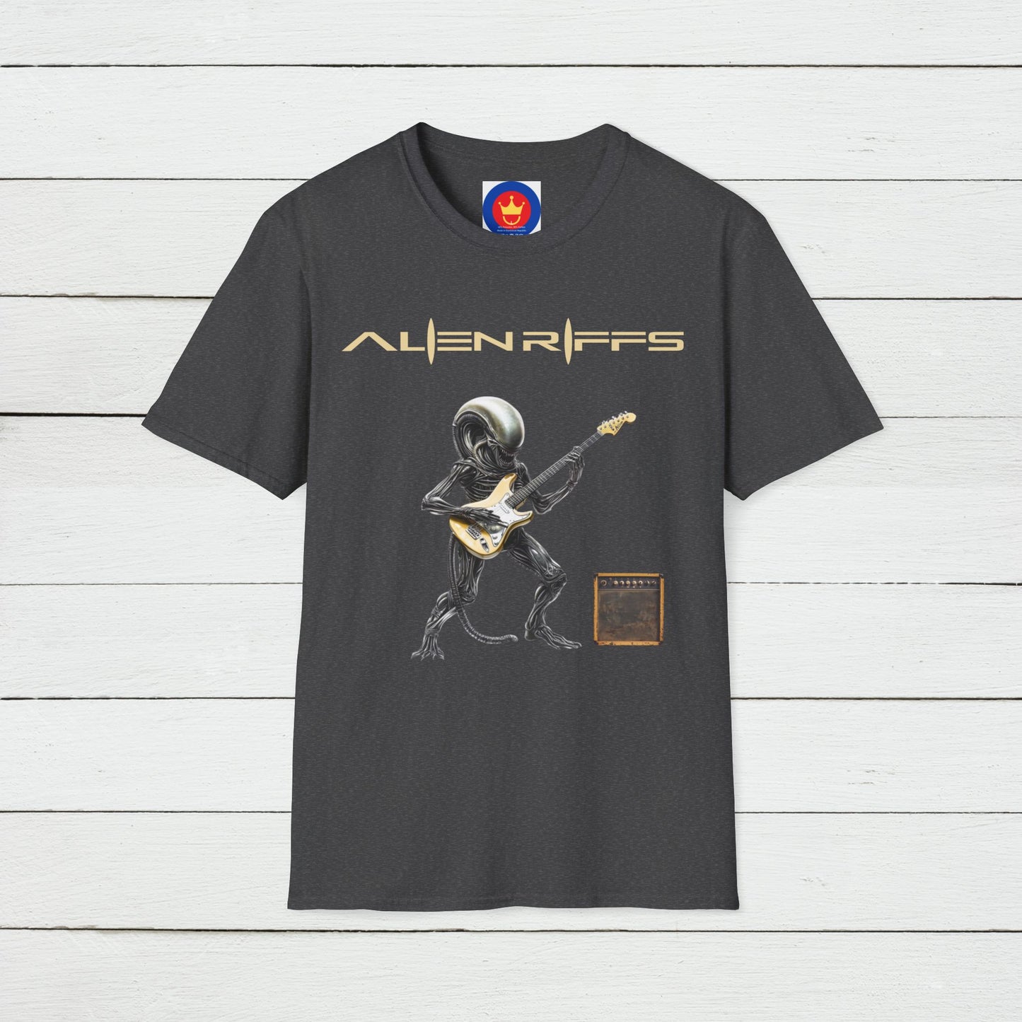 Alien Unisex T-Shirt | Guitar Player Shirt | Musician TShirt