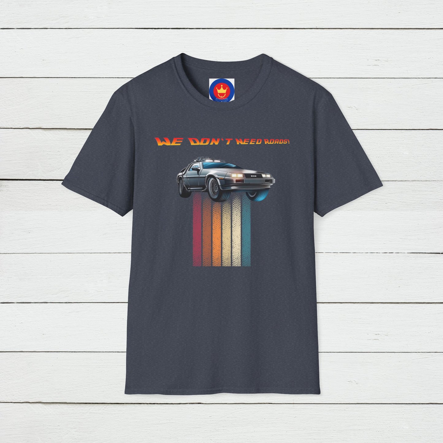 Back to the Future DeLorean Inspired Unisex T-Shirt | 80s Movie Design Shirt