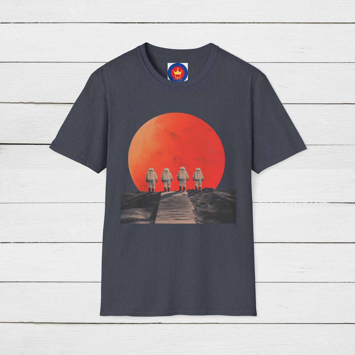 Astronaut unisex T-Shirt | Outer Space Design | Retro Sci-Fi Space Shirt