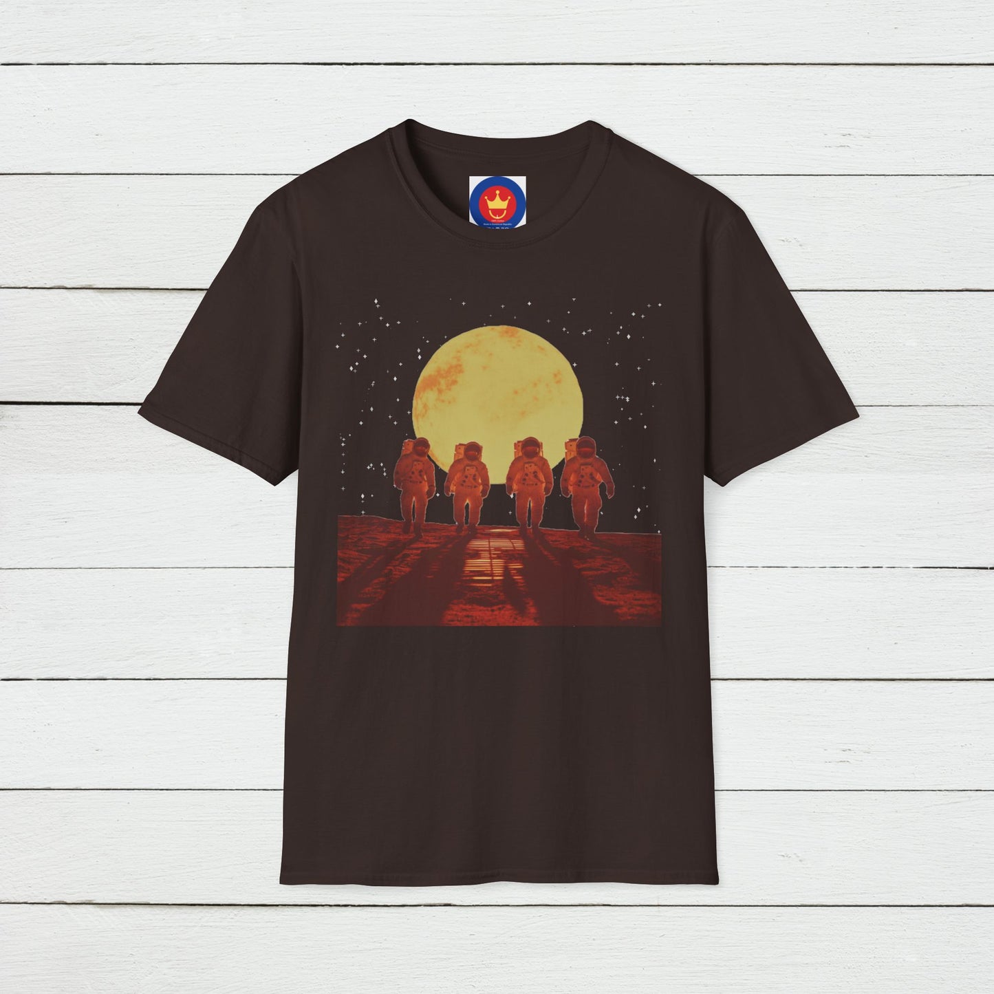 Astronaut unisex T-Shirt | Outer Space Design | Retro Sci-Fi Space Shirt