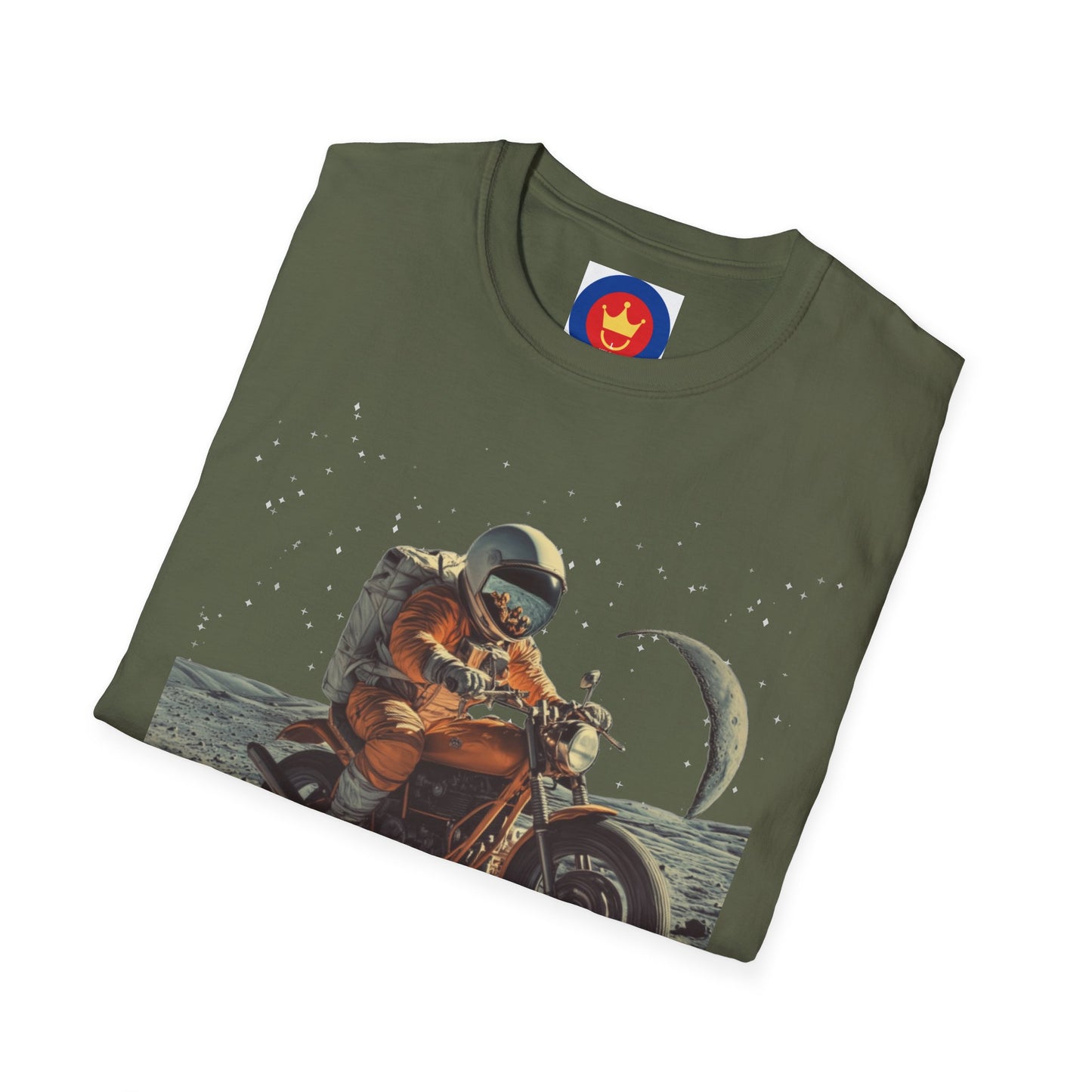 Astronaut Shirt, Funny Moon Shirt, Funny Spaceman Shirt, Outer Space Shirt, Motorcycle Lover Shirt, Motobike Shirt, Moto Tee, Unisex T-shirt