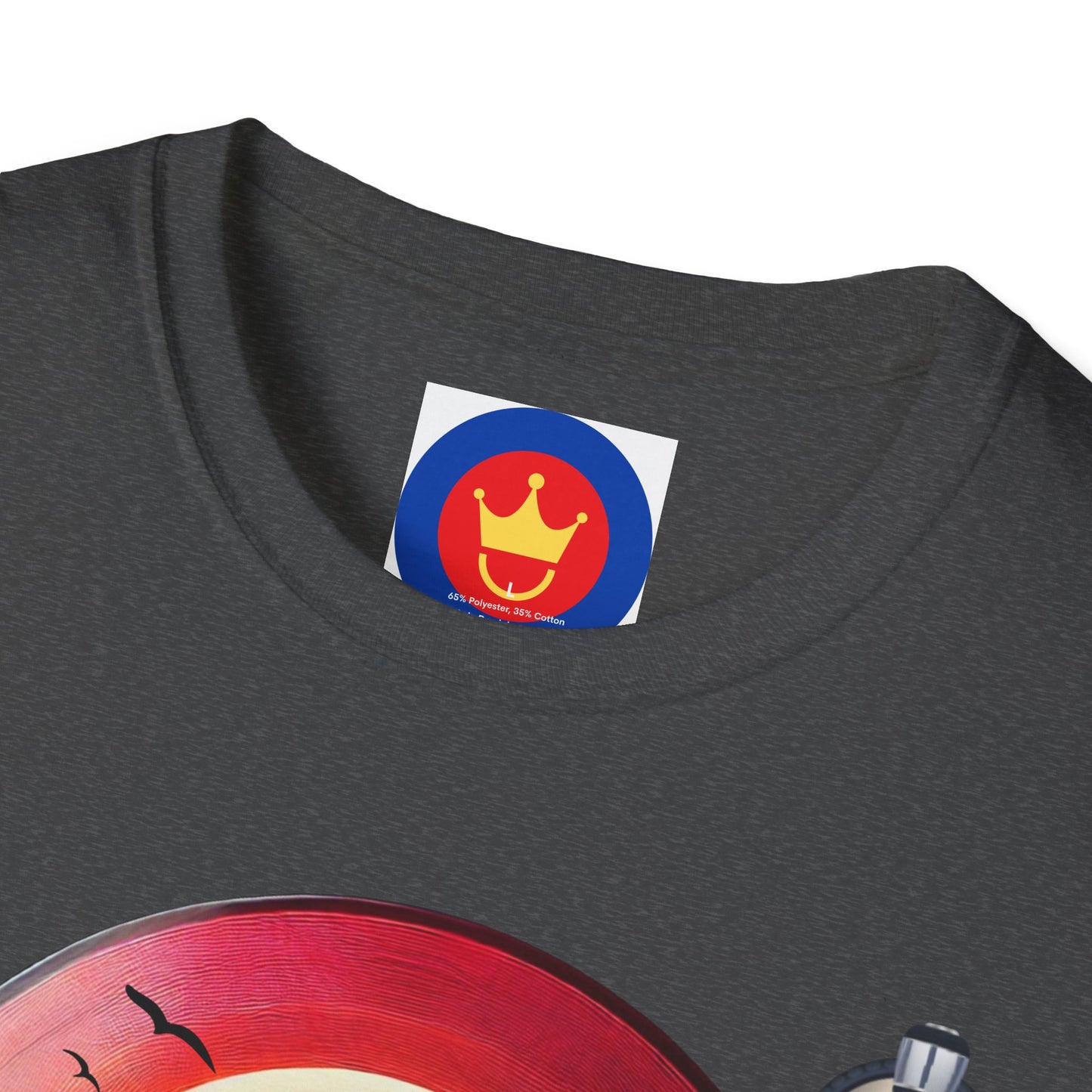 Beach Surf Vinyl Unisex T-Shirt | Beach Bum Fashion Apparel