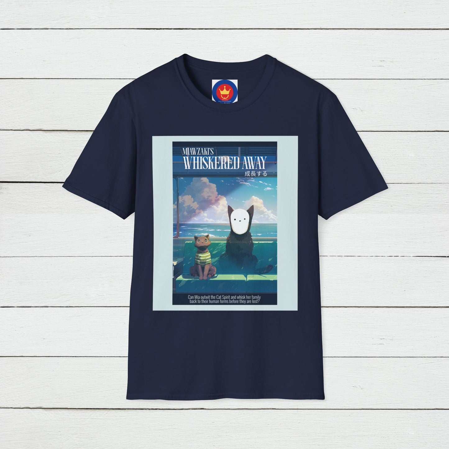 Spirited Away Funny Cat Unisex T-shirt | Ghibli Studio Chihiro shirt