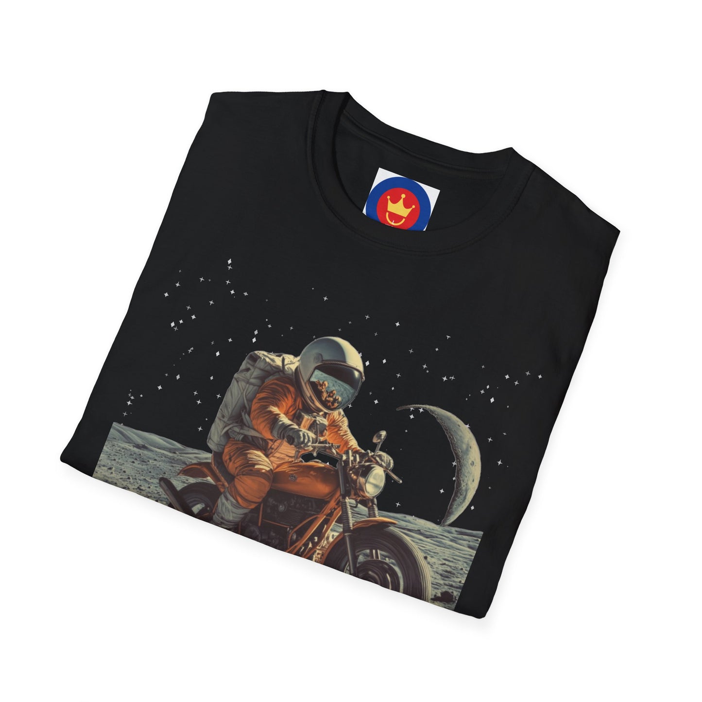 Astronaut Shirt, Funny Moon Shirt, Funny Spaceman Shirt, Outer Space Shirt, Motorcycle Lover Shirt, Motobike Shirt, Moto Tee, Unisex T-shirt