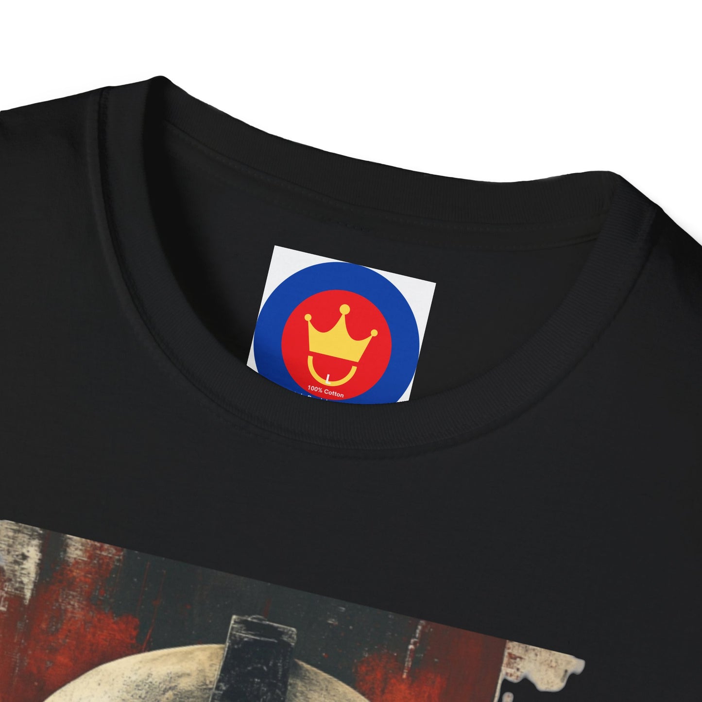 Horror Movie Villain Unisex Softstyle T-Shirt | Jason Vorhees Mask Shirt