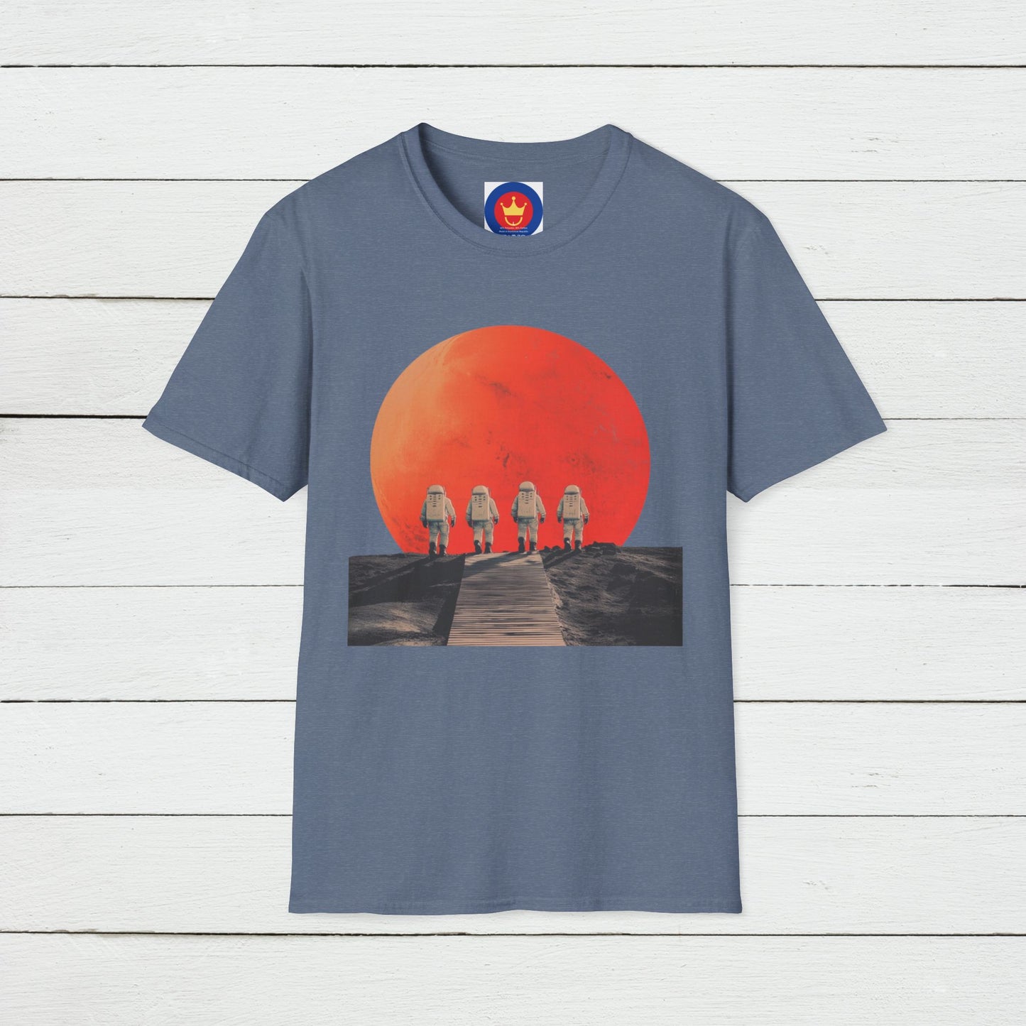 Astronaut unisex T-Shirt | Outer Space Design | Retro Sci-Fi Space Shirt