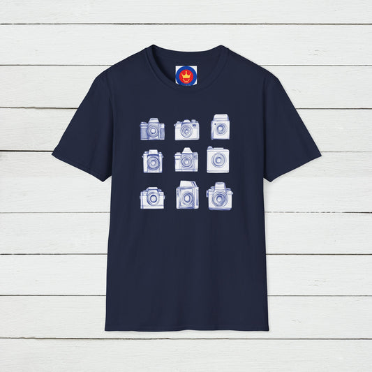 Vintage Camera Unisex T-Shirt for Photographer | Photography Lover Shirt