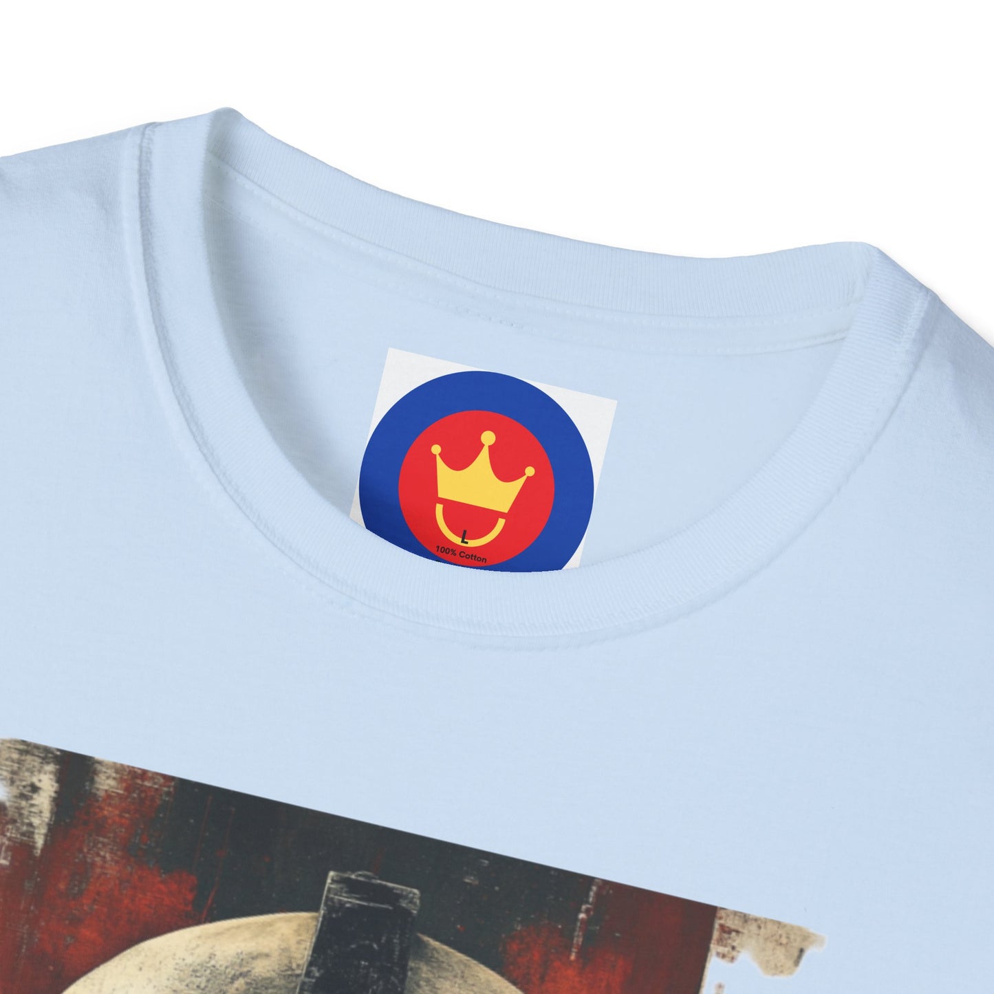 Horror Movie Villain Unisex Softstyle T-Shirt | Jason Vorhees Mask Shirt