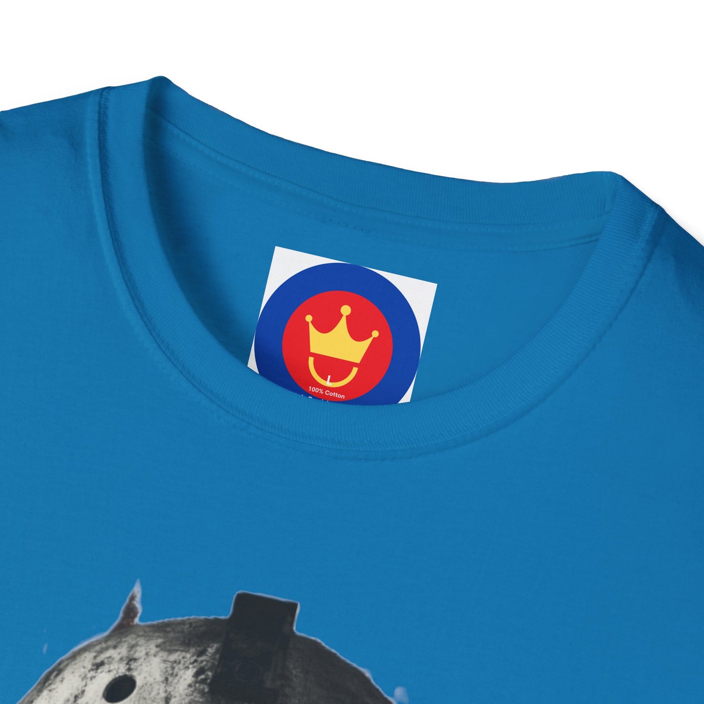 Horror Movie Villain Unisex Softstyle T-Shirt | Jason Vorhees Mask Shirt