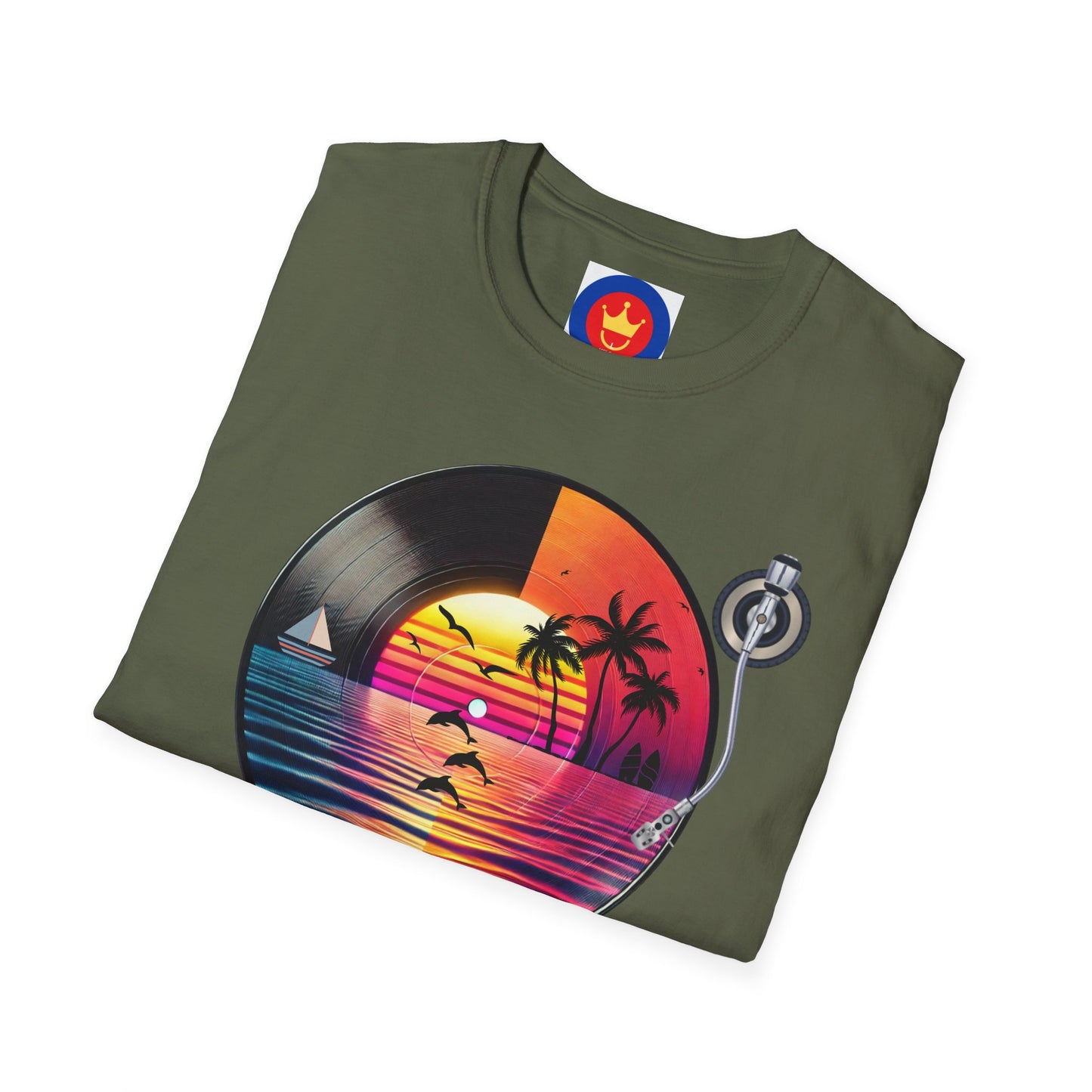 Beach Vinyl Unisex T-Shirt | Beach Bum Fashion Apparel