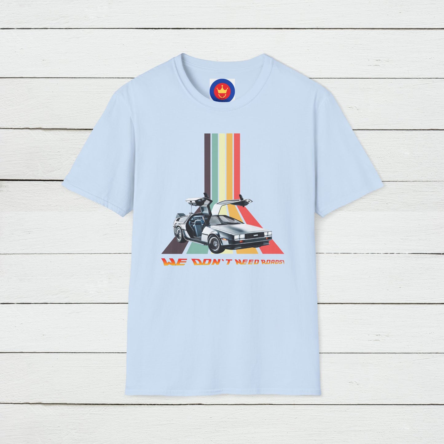 Back to the Future DeLorean Inspired Unisex T-Shirt | 80s Movie Design Shirt