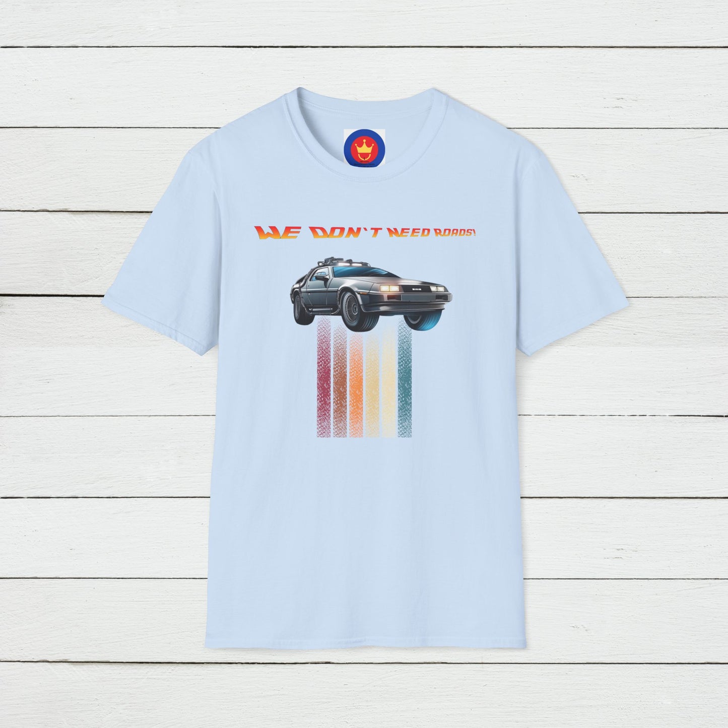 Back to the Future DeLorean Inspired Unisex T-Shirt | 80s Movie Design Shirt