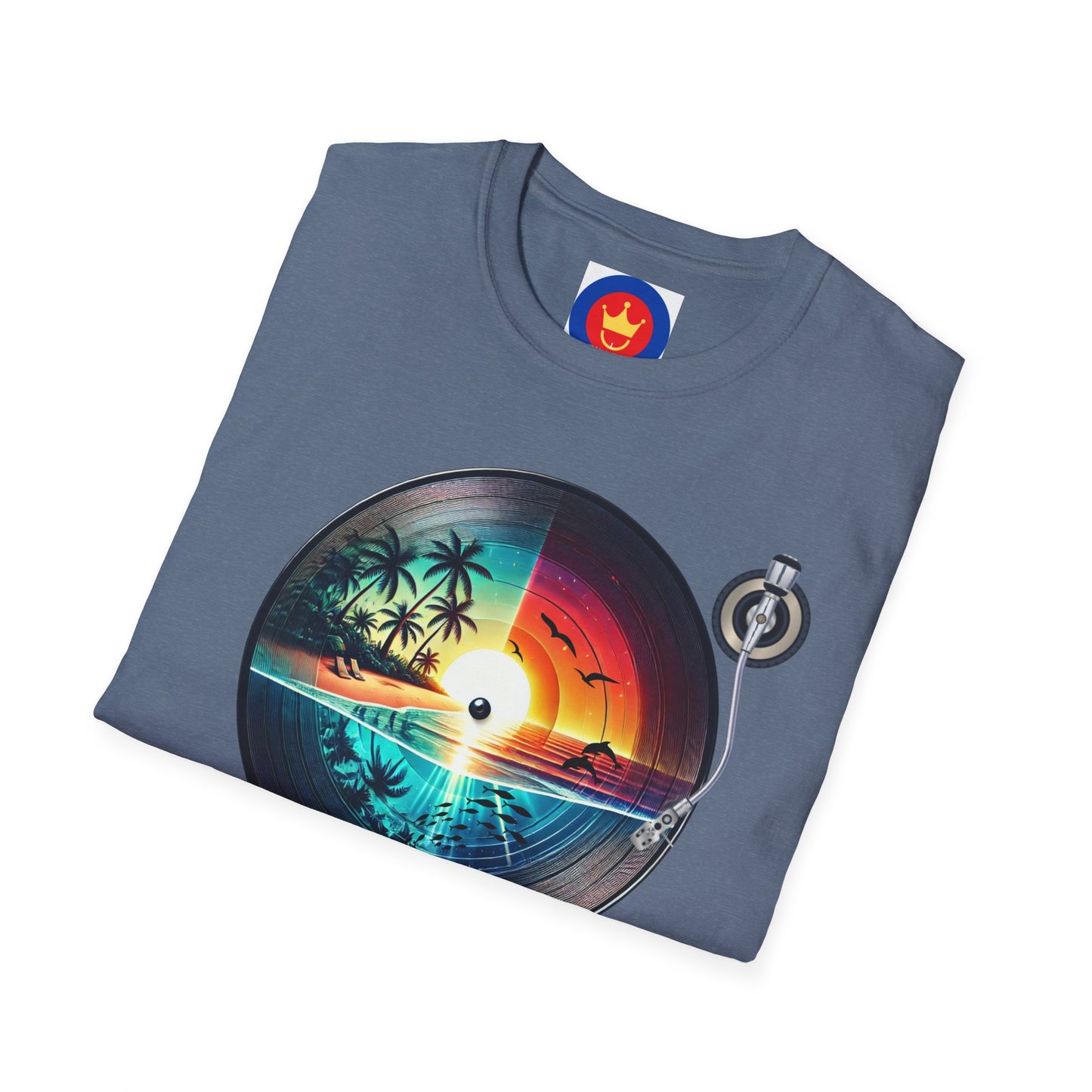 Beach Vinyl Unisex T-Shirt | Beach Bum Fashion Apparel