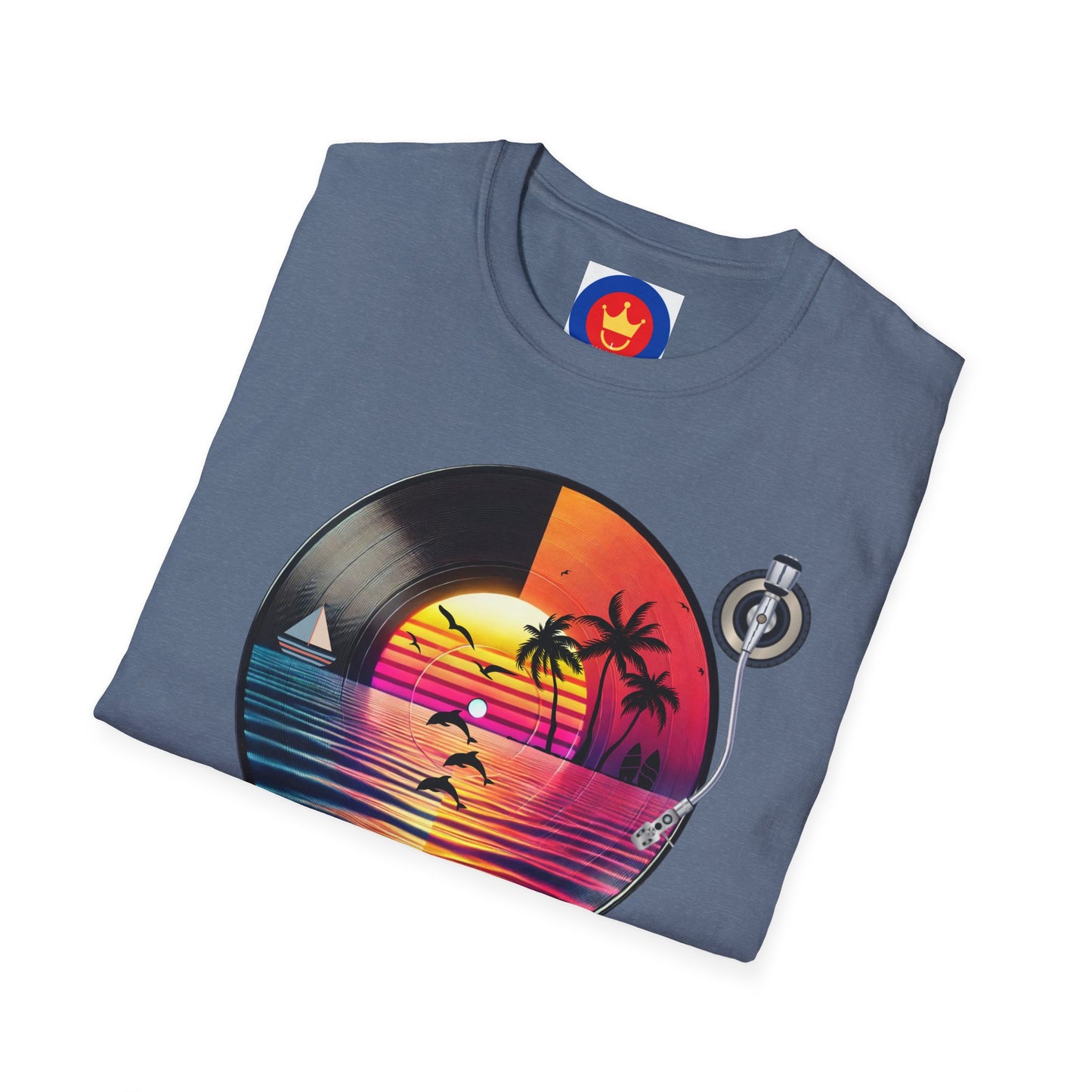 Beach Vinyl Unisex T-Shirt | Beach Bum Fashion Apparel
