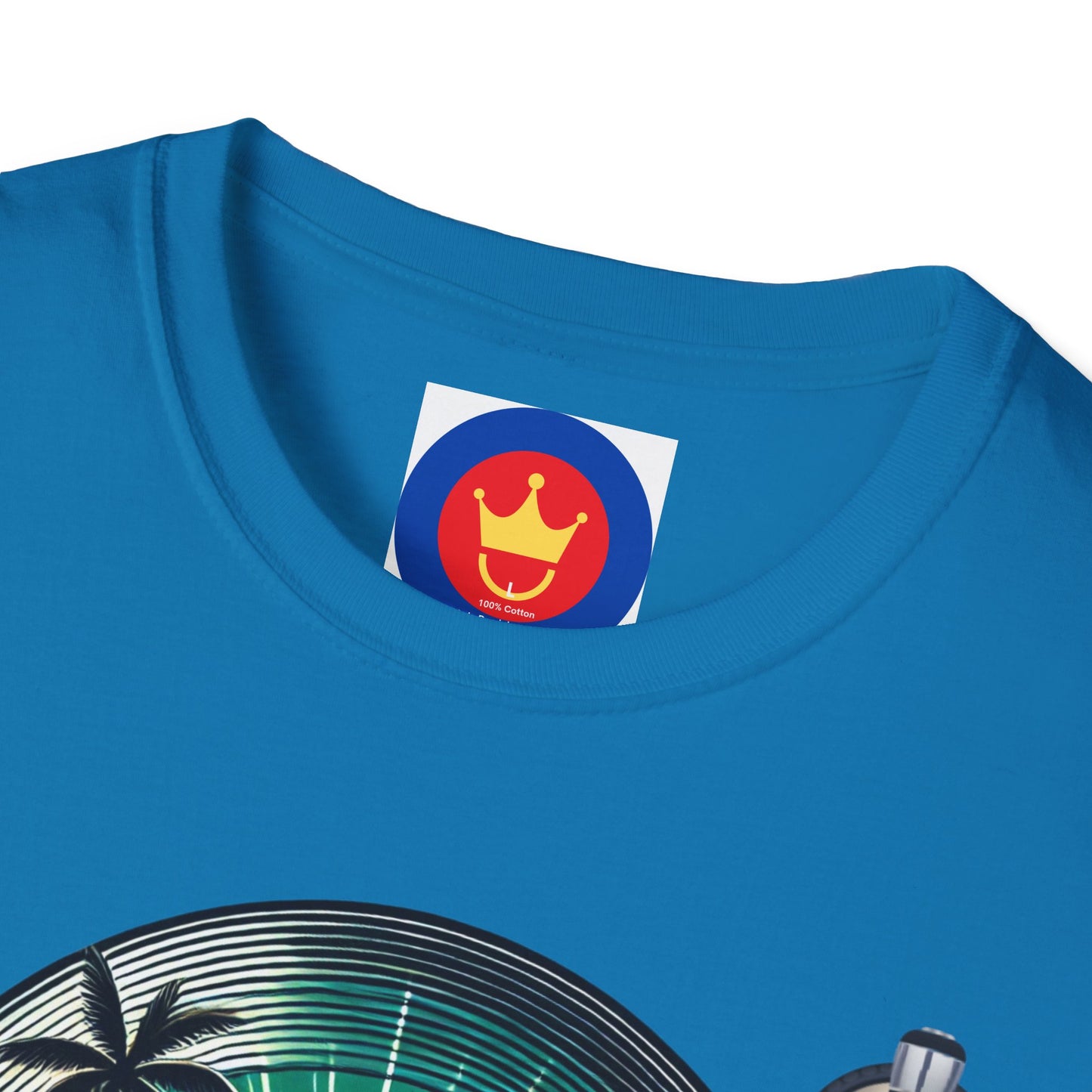 Beach Vinyl Unisex T-Shirt | Beach Bum Fashion Apparel