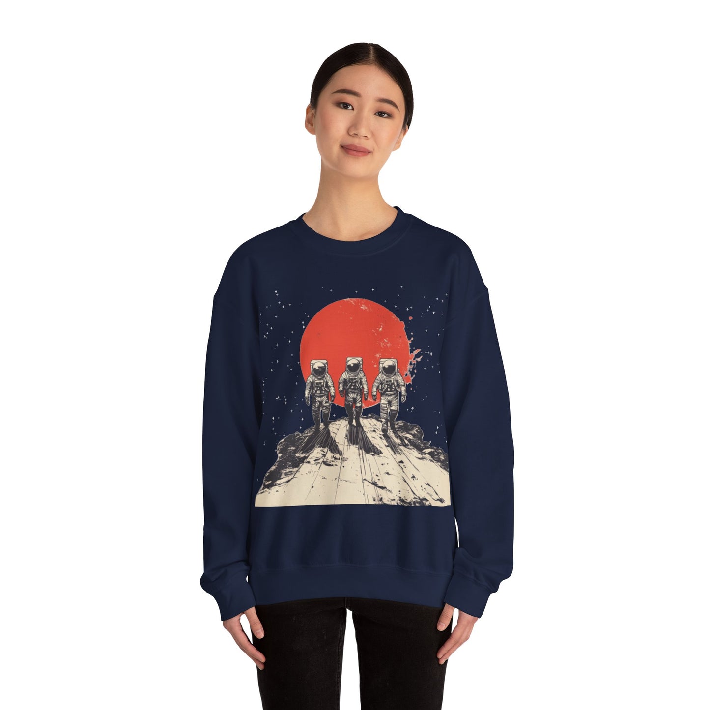 Astronaut Sweatshirt | Unisex Space Graphic Sweater