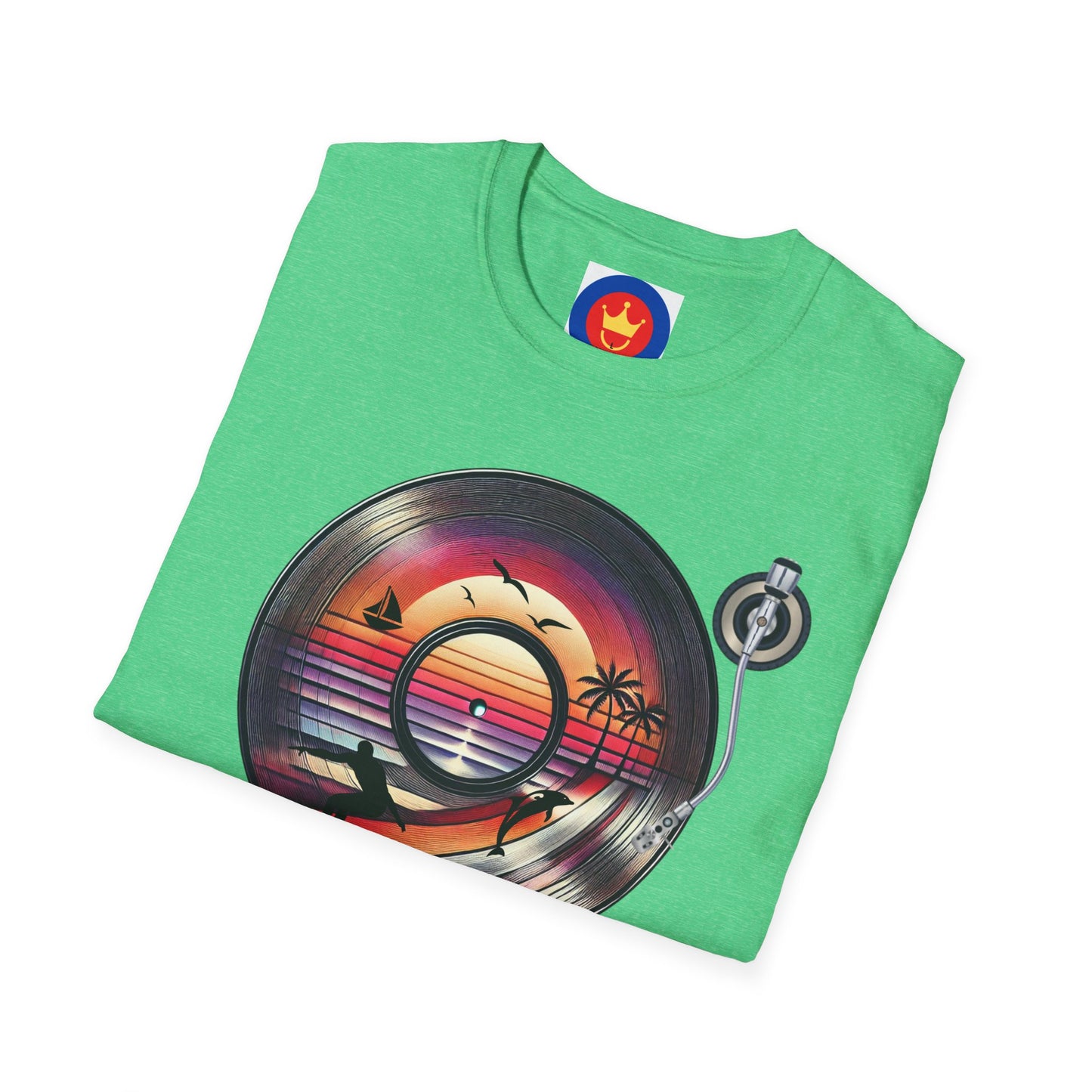 Beach Vinyl Unisex T-Shirt | Beach Bum Fashion Apparel
