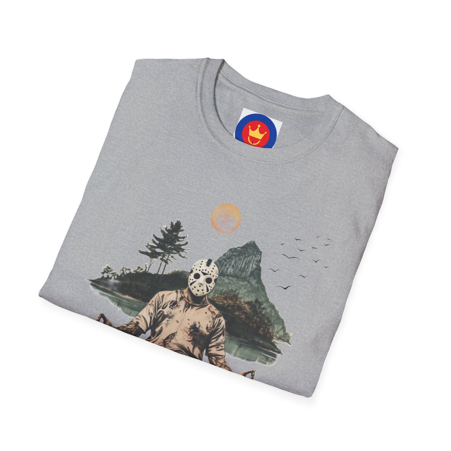 Friday the 13th Jason Vorhees Zen Unisex T-Shirt | Meditation Tee