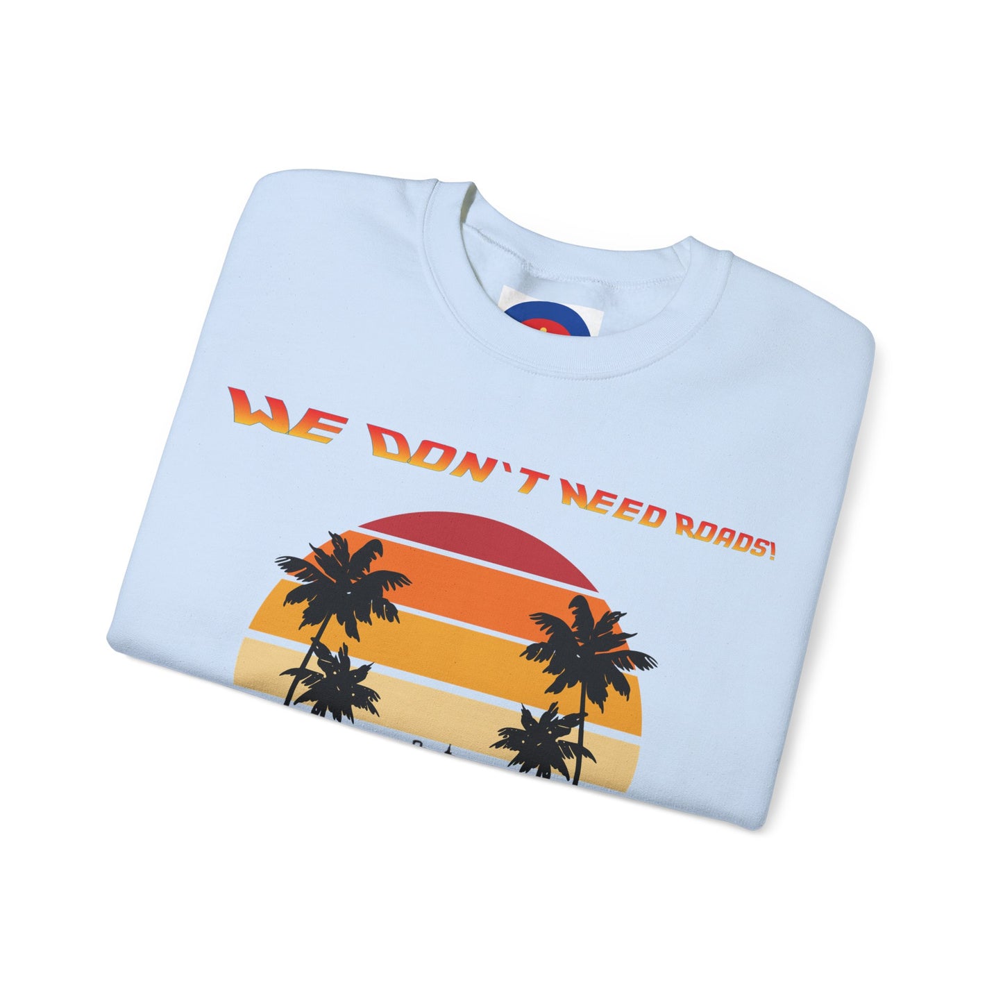 Back to the Future DeLorean Sweatshirt | Unisex Retro Sci-Fi Movie Graphic Design
