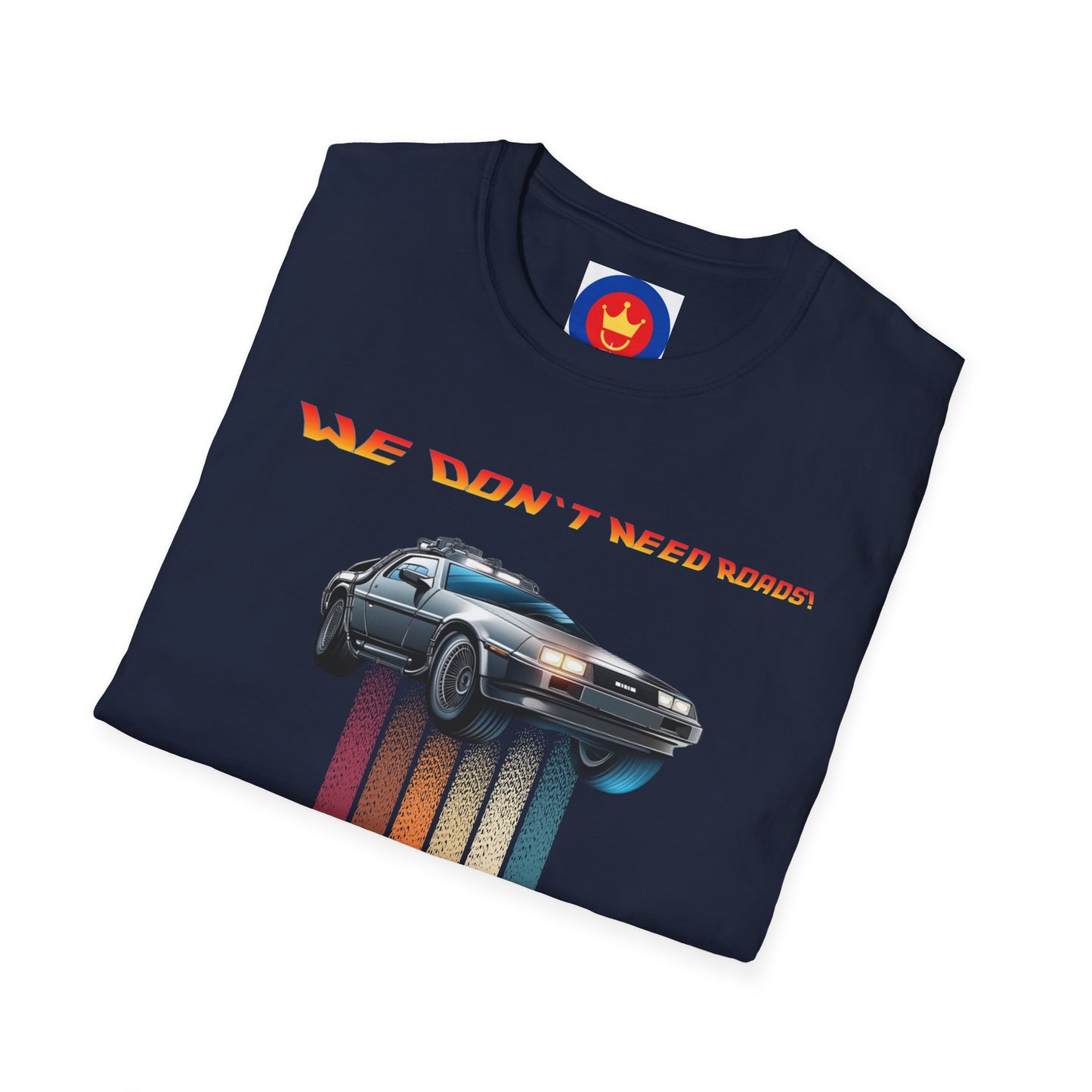 Back to the Future DeLorean Inspired Unisex T-Shirt | 80s Movie Design Shirt