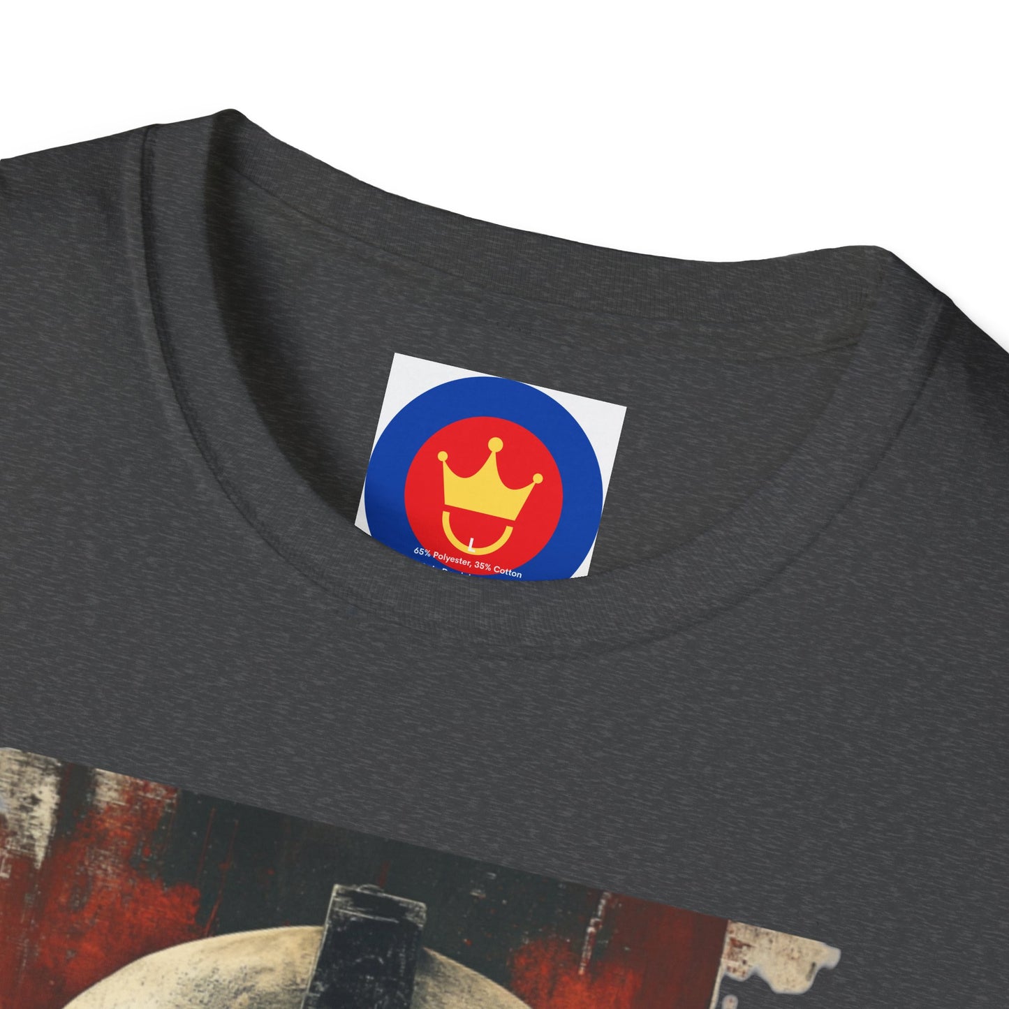 Horror Movie Villain Unisex Softstyle T-Shirt | Jason Vorhees Mask Shirt