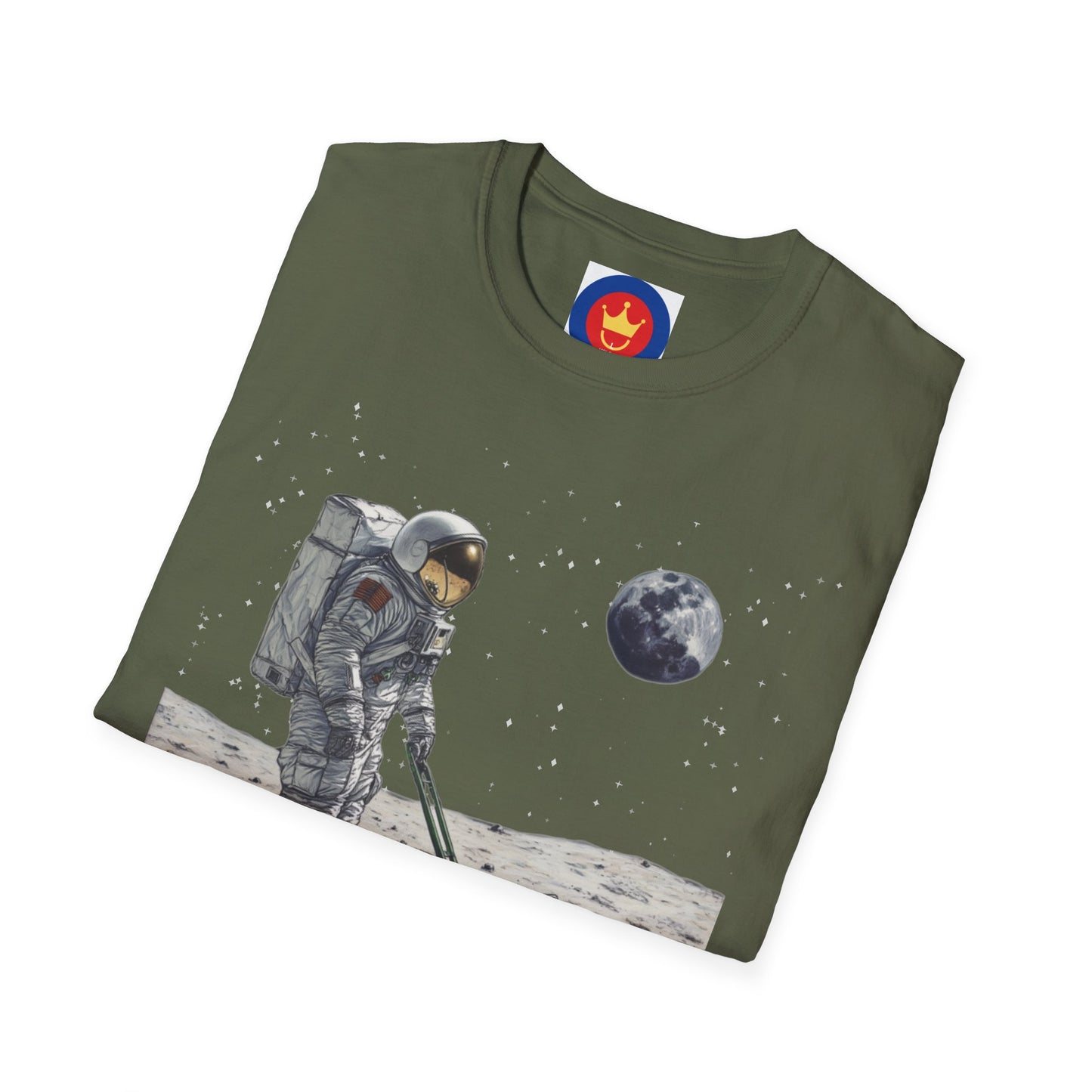 Astronaut Shirt, Funny Moon Shirt, Funny Spaceman Shirt, Outer Space Shirt, Lawn Mowing Tee, Lawn Mowers Gift, Astronomy, Unisex T-shirt