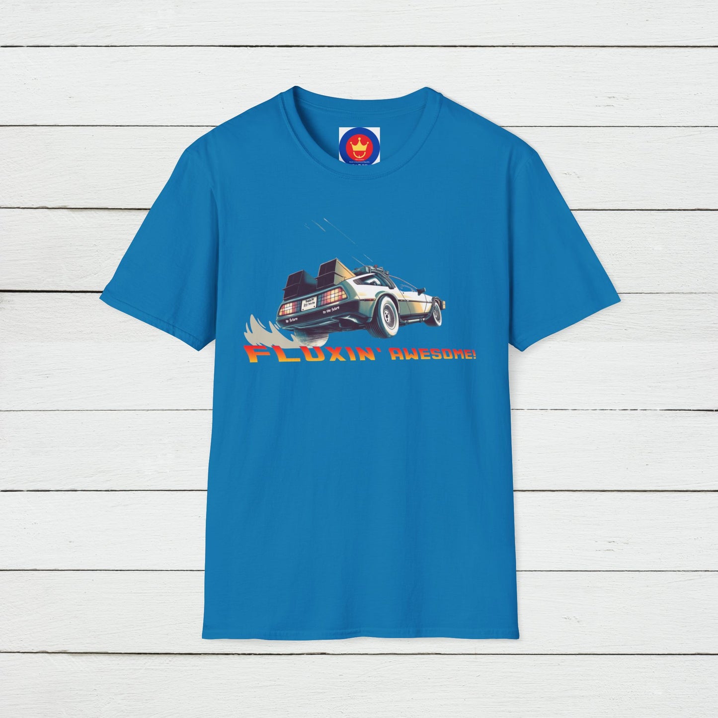 Back to the Future DeLorean Inspired Unisex T-Shirt | 80s Movie Design Shirt