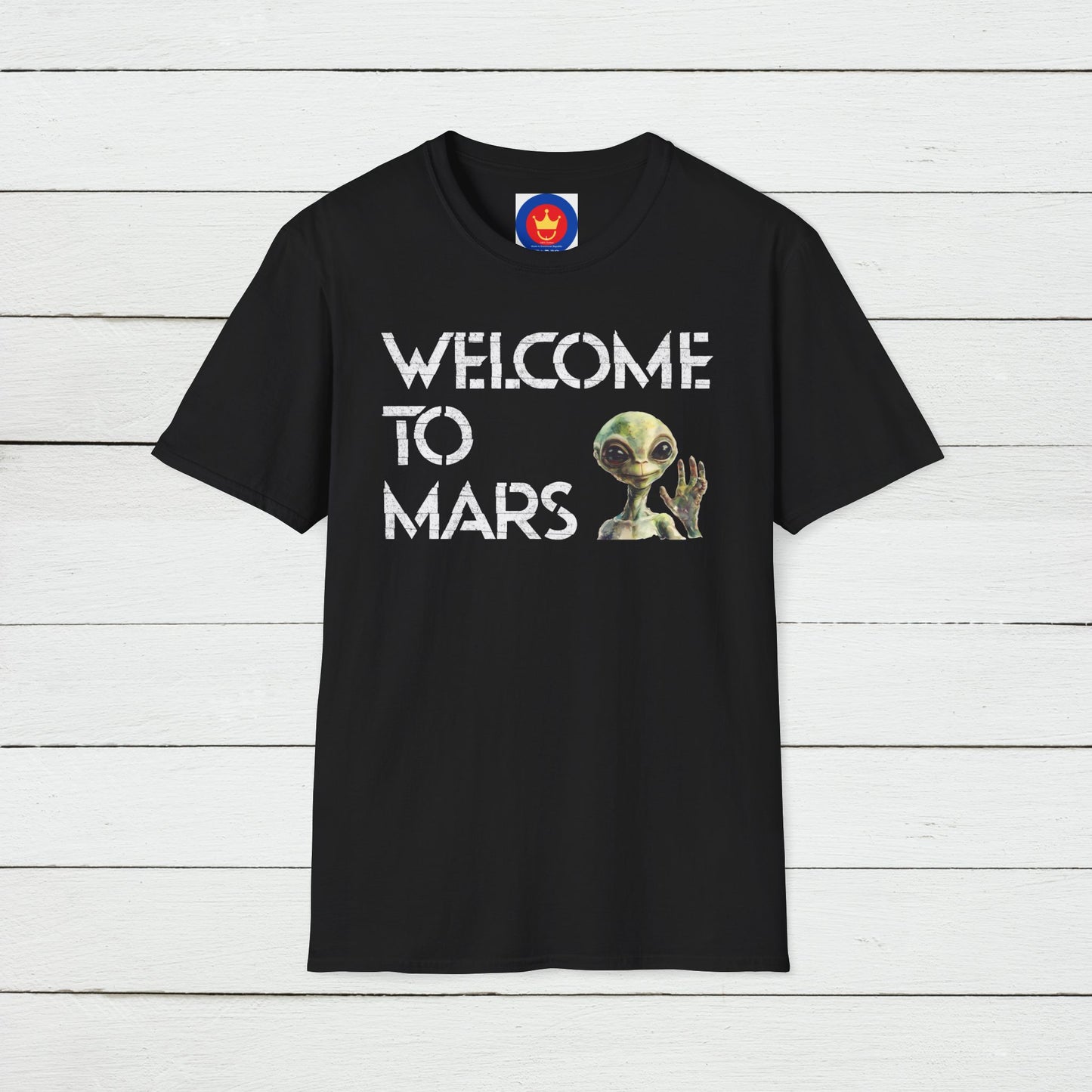 Welcome to Mars Shirt Unisex T-Shirt | Elon Musk Occupy Mars Shirt