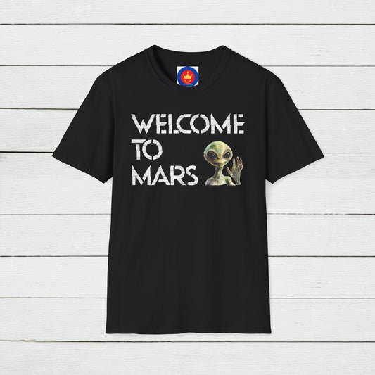 Welcome to Mars Shirt Unisex T-Shirt | Elon Musk Occupy Mars Shirt