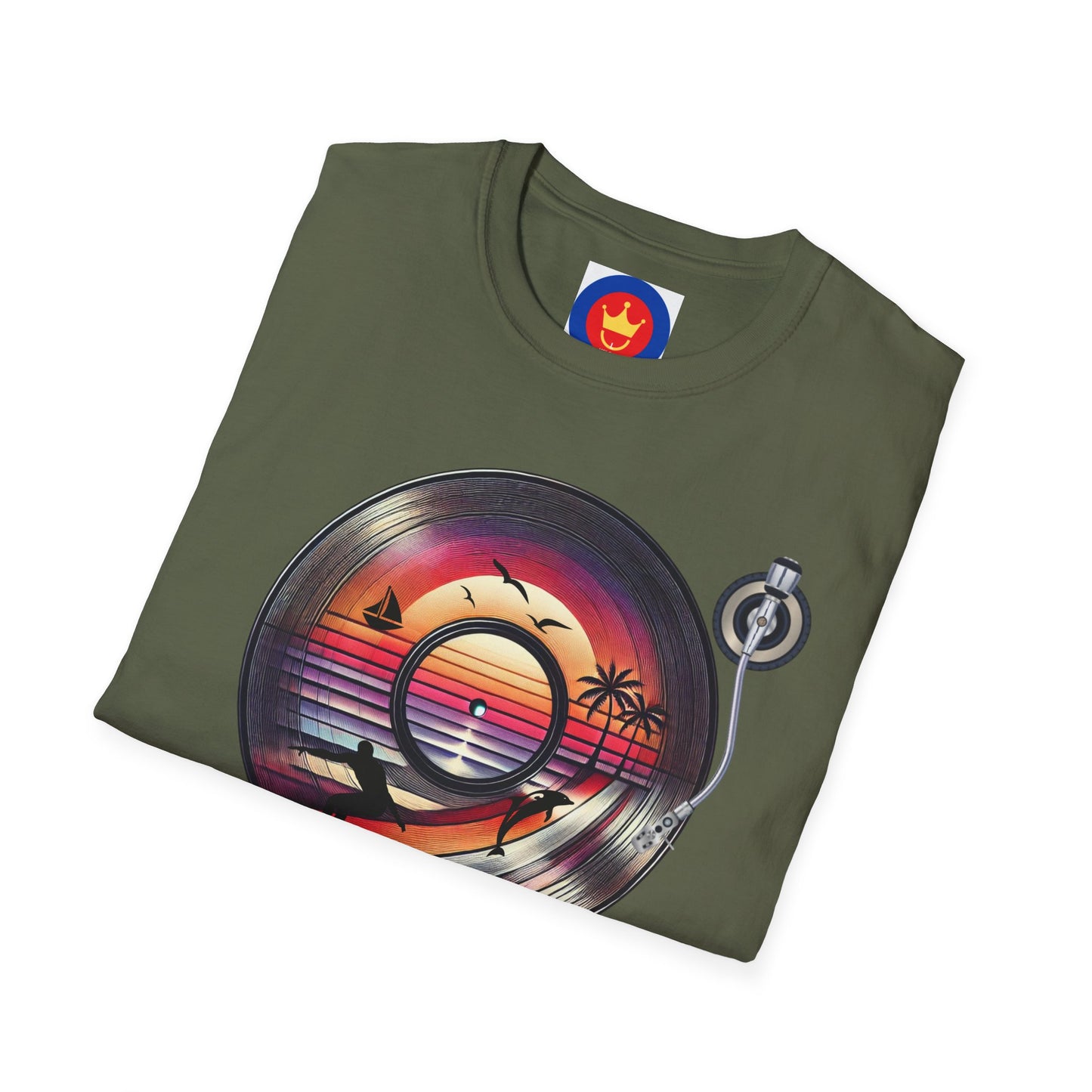 Beach Vinyl Unisex T-Shirt | Beach Bum Fashion Apparel