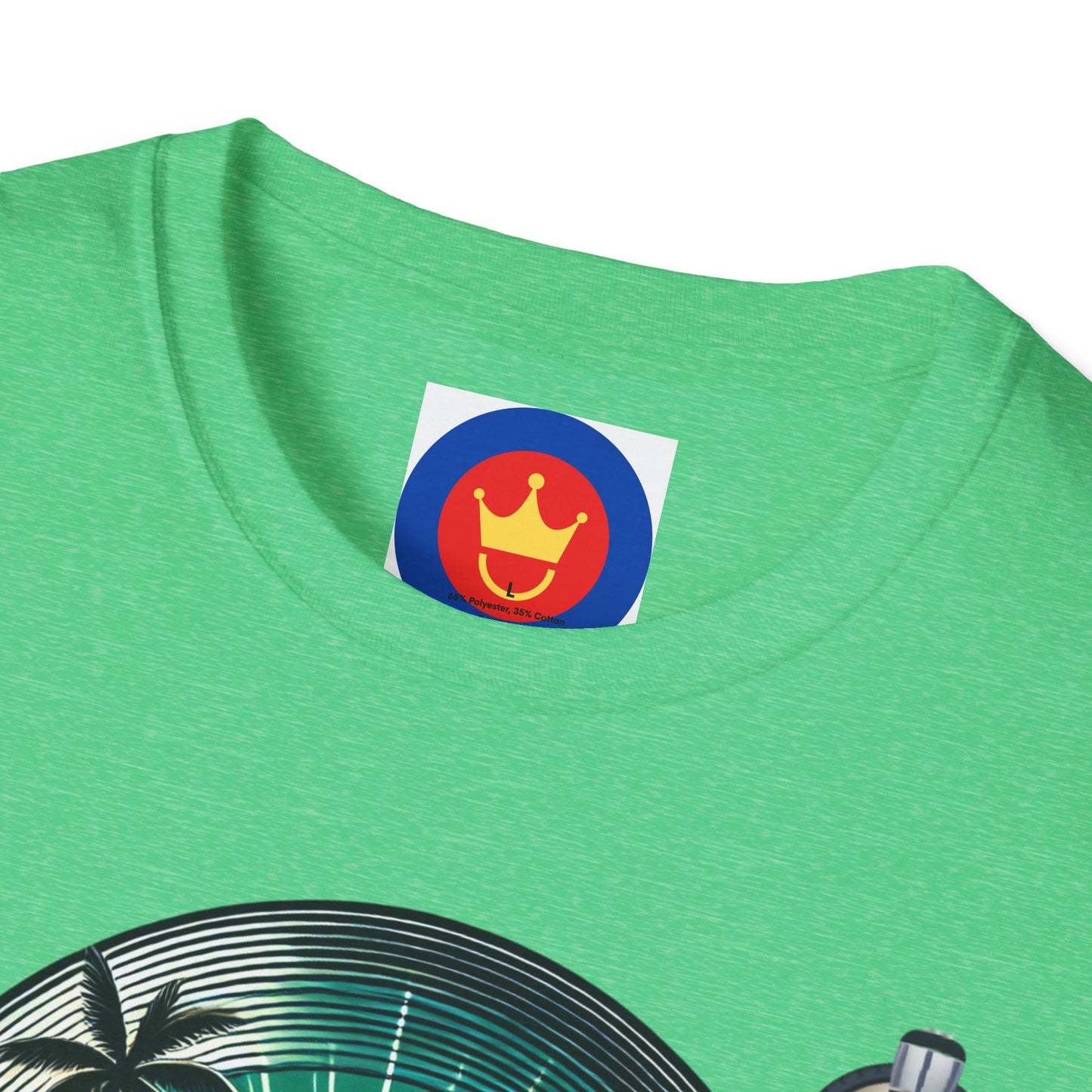 Beach Vinyl Unisex T-Shirt | Beach Bum Fashion Apparel