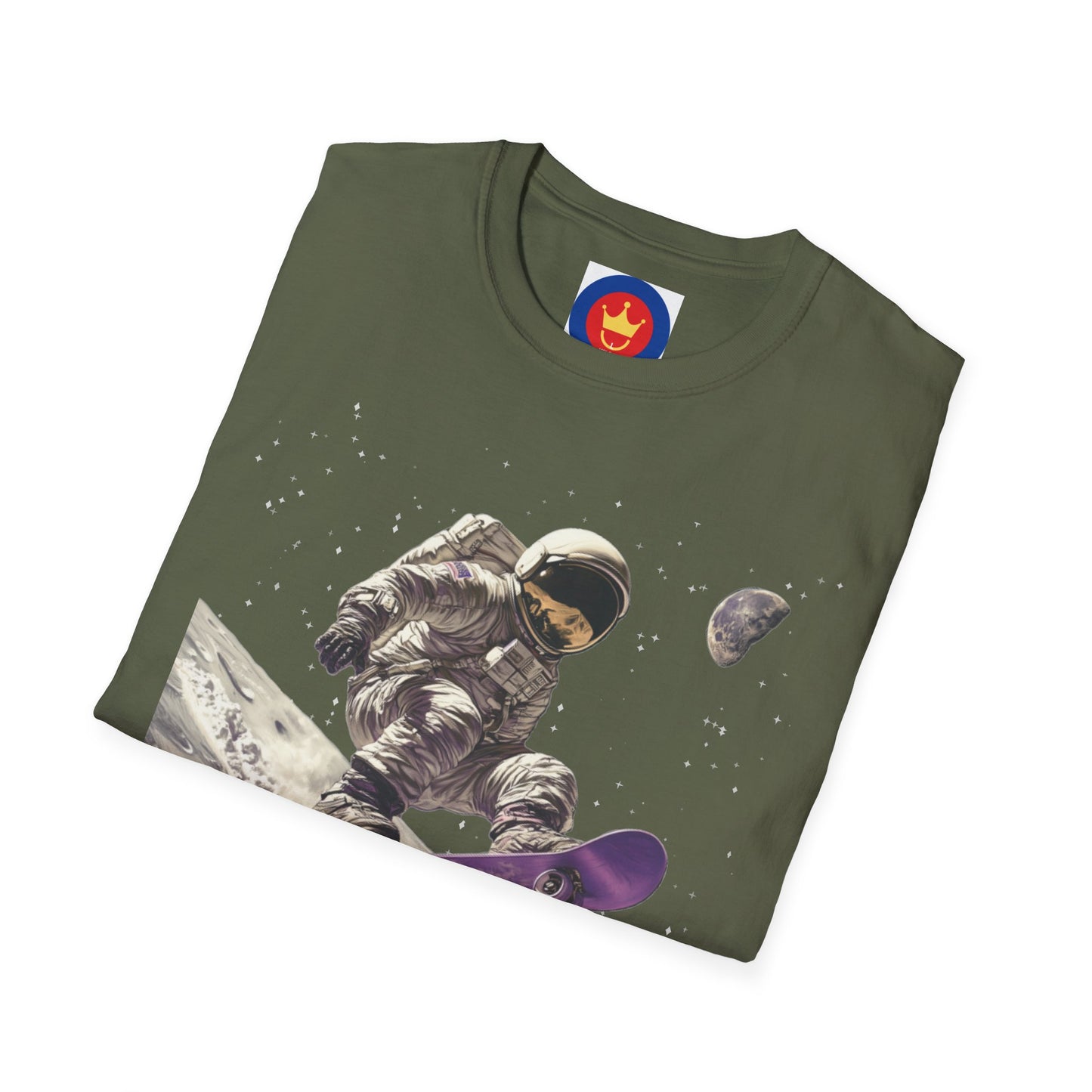Astronaut Shirt, Funny Moon Shirt, Funny Spaceman Shirt, Outer Space Shirt, Skateboarding Shirt, Skateboarder Shirt, Skate Tee, Unisex Shirt