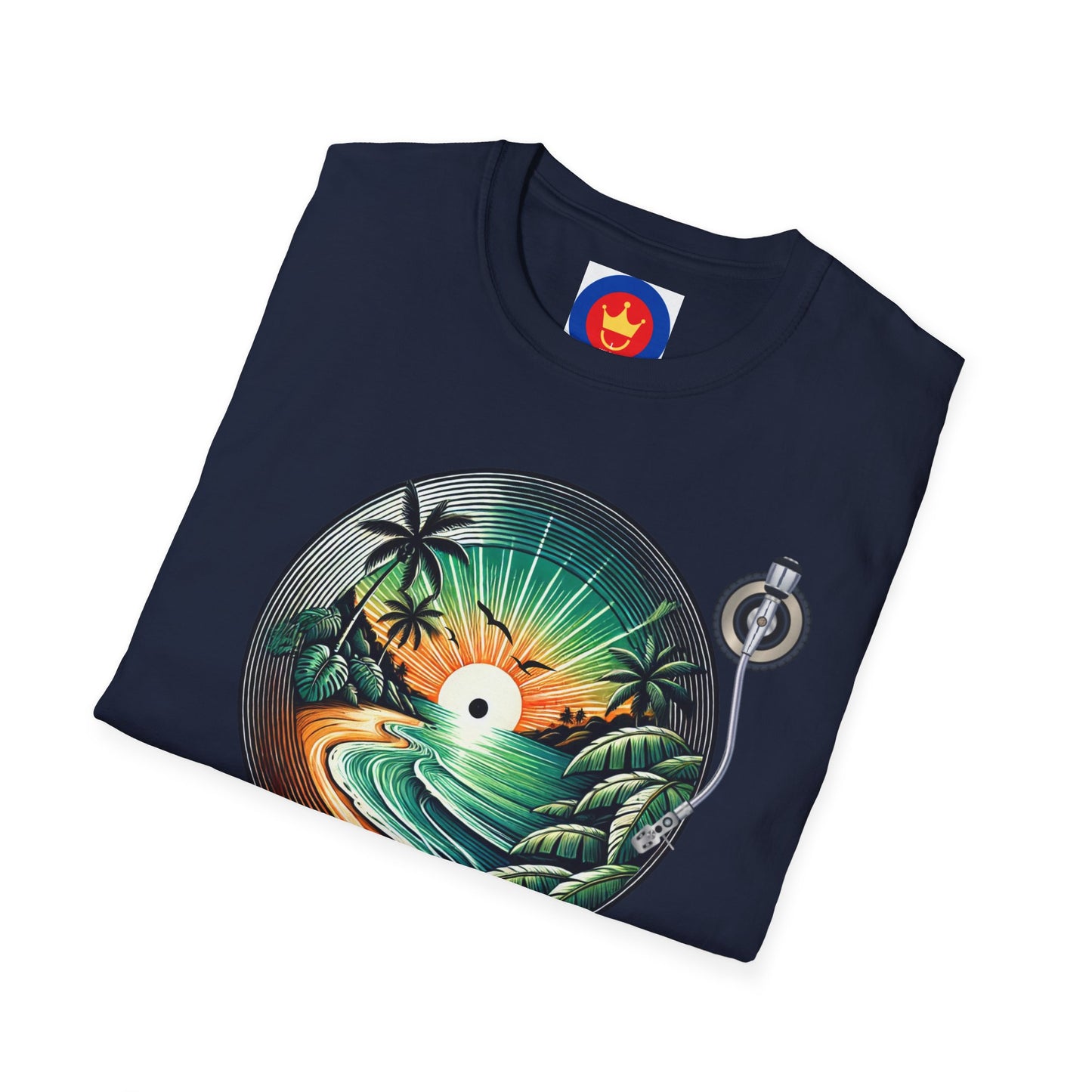 Beach Vinyl Unisex T-Shirt | Beach Bum Fashion Apparel